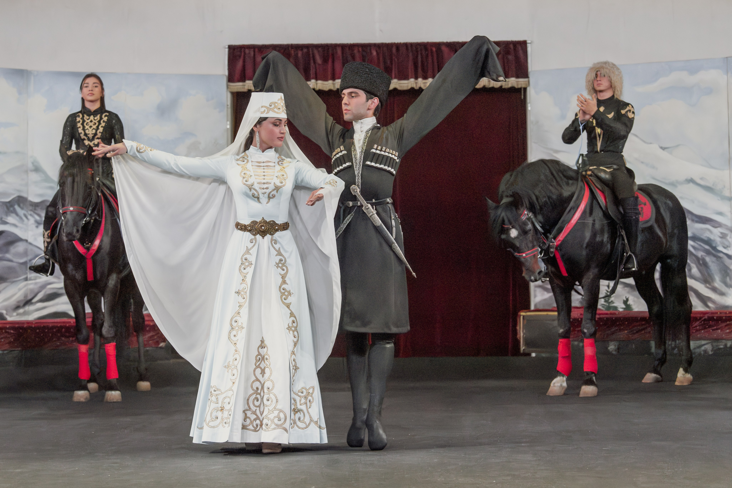 Конный театр «Нарты». Репортажный фотограф в Красной Поляне и Сочи Павлюченко Екатерина