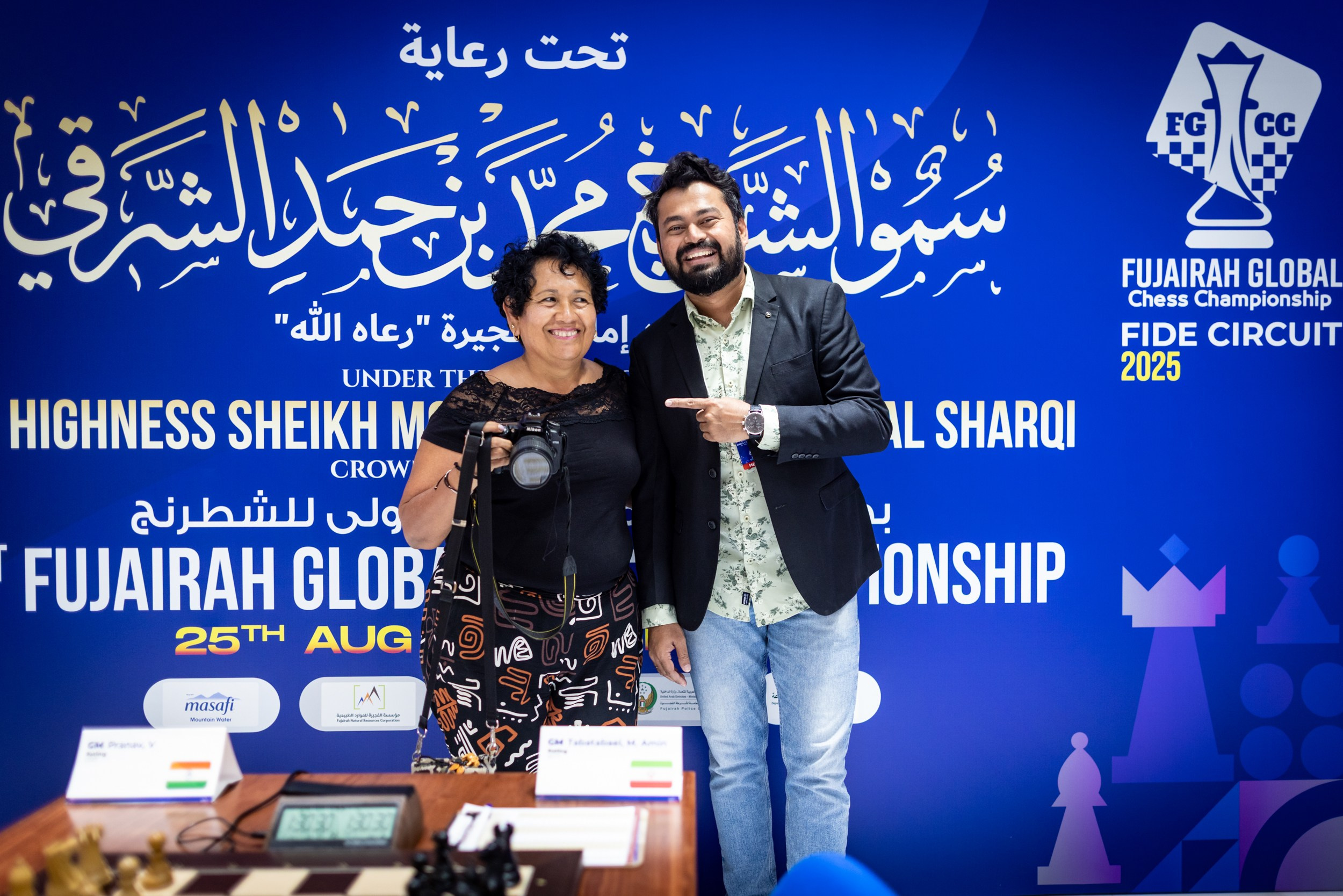 2025.08.30 1st. FUJAIRAH GLOBAL Chess Championship — Round7. Фотограф Анна Штурман (репортажная съёмка любых событий и мероприятий) Anna Shtourman photographer