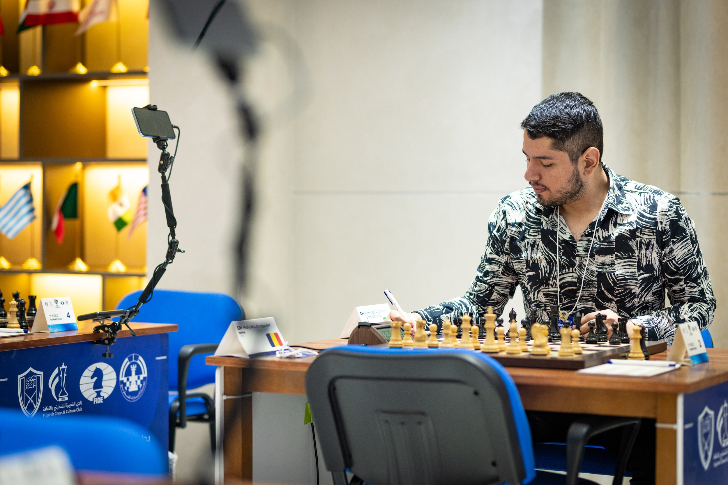 2025.08.27 1st. FUJAIRAH GLOBAL Chess Championship — Round3. Фотограф Анна Штурман (репортажная съёмка любых событий и мероприятий) Anna Shtourman photographer