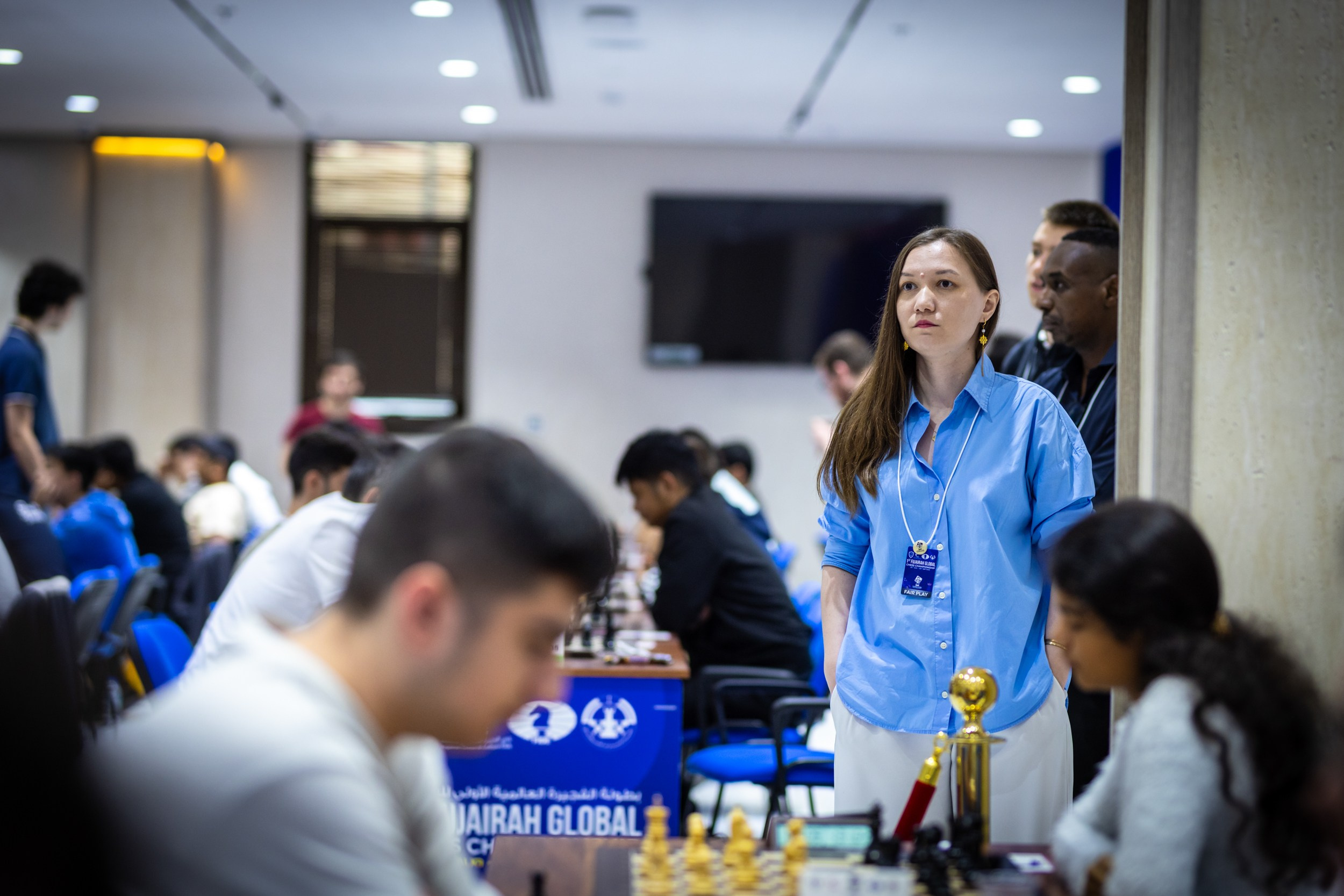 2025.08.30 1st. FUJAIRAH GLOBAL Chess Championship — Round7. Фотограф Анна Штурман (репортажная съёмка любых событий и мероприятий) Anna Shtourman photographer