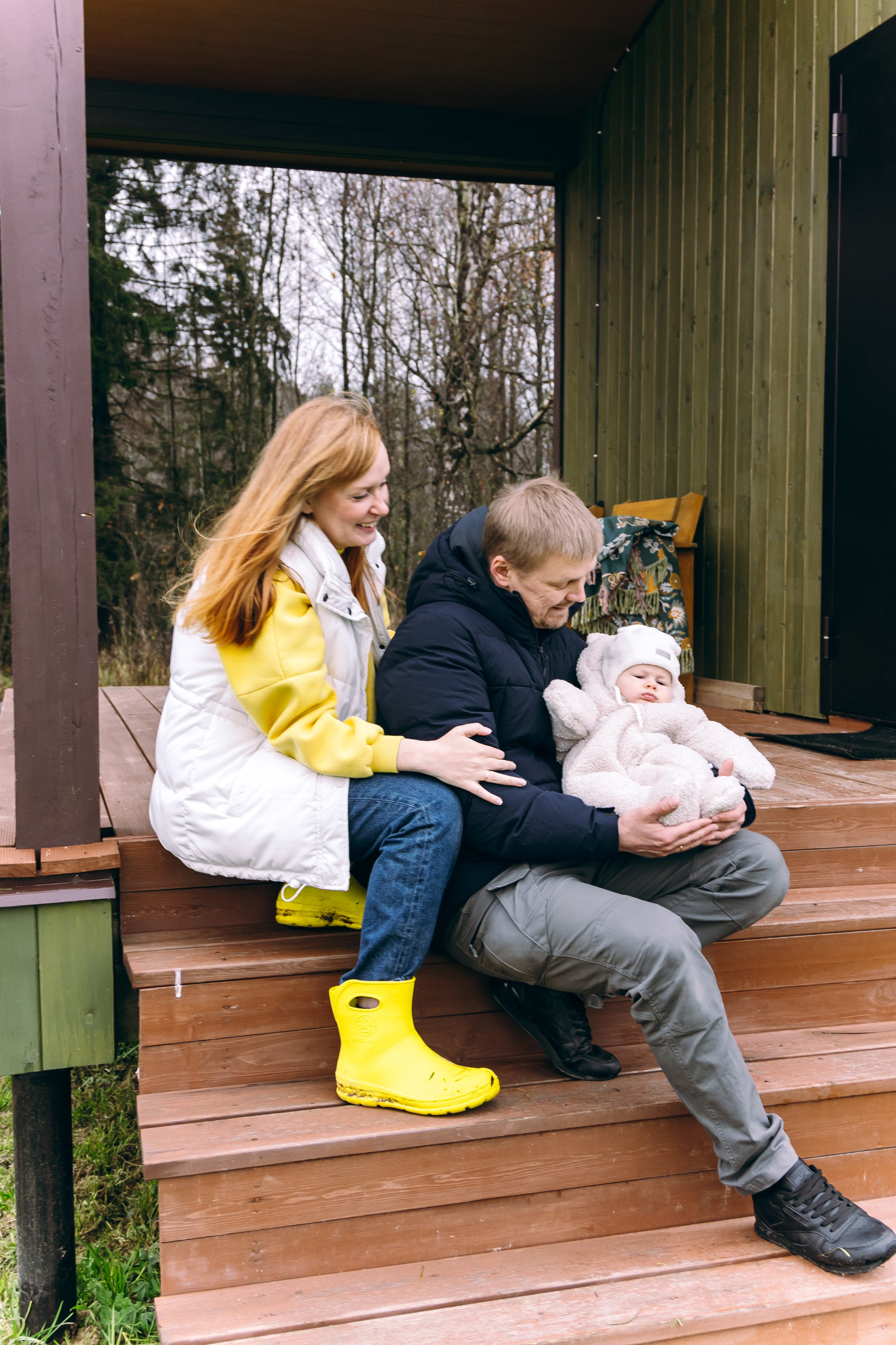 Осенние зарисовки с Сергеем, Татьяной и Сашей. Детский и семейный фотограф Афанасьева Ольга. Санкт-Петербург