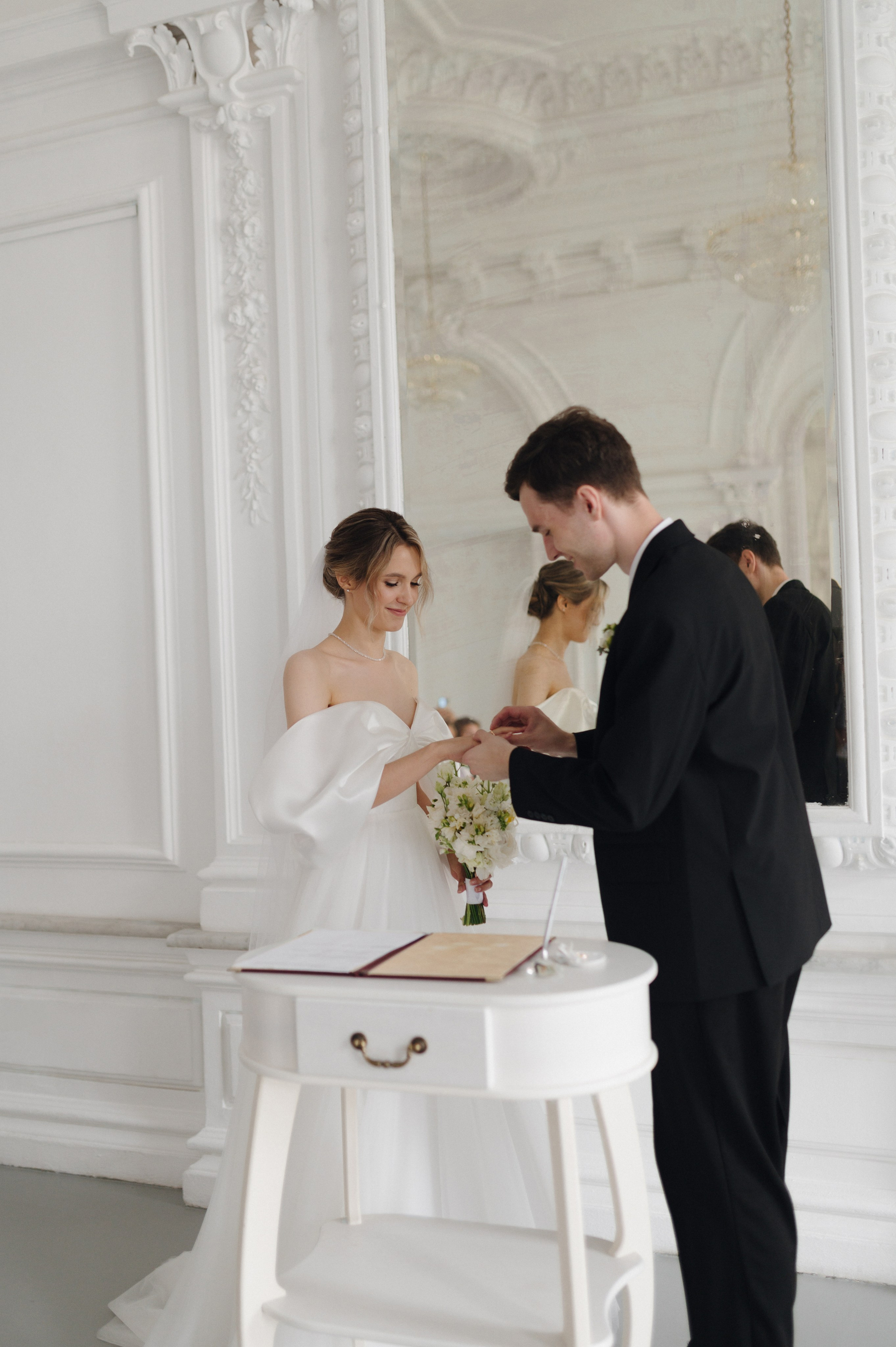 Дарья и Никита, Особняк Спиридонова. Свадебный фотограф Москва и Санкт-Петербург. Анастасия Чудина