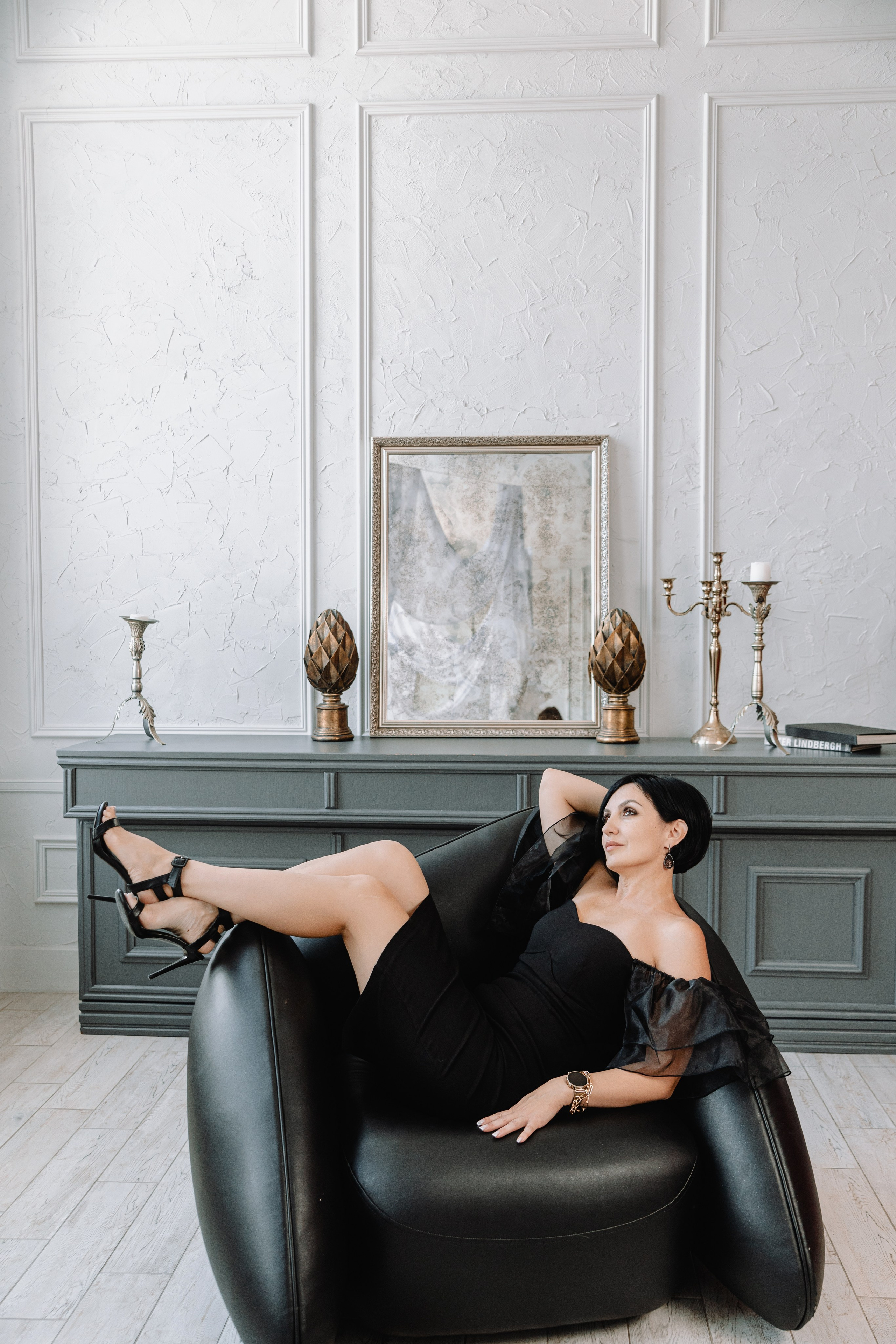 Евгения, Михаил и Дарина и собачка Чарли. Фотограф Воронеж Варвара