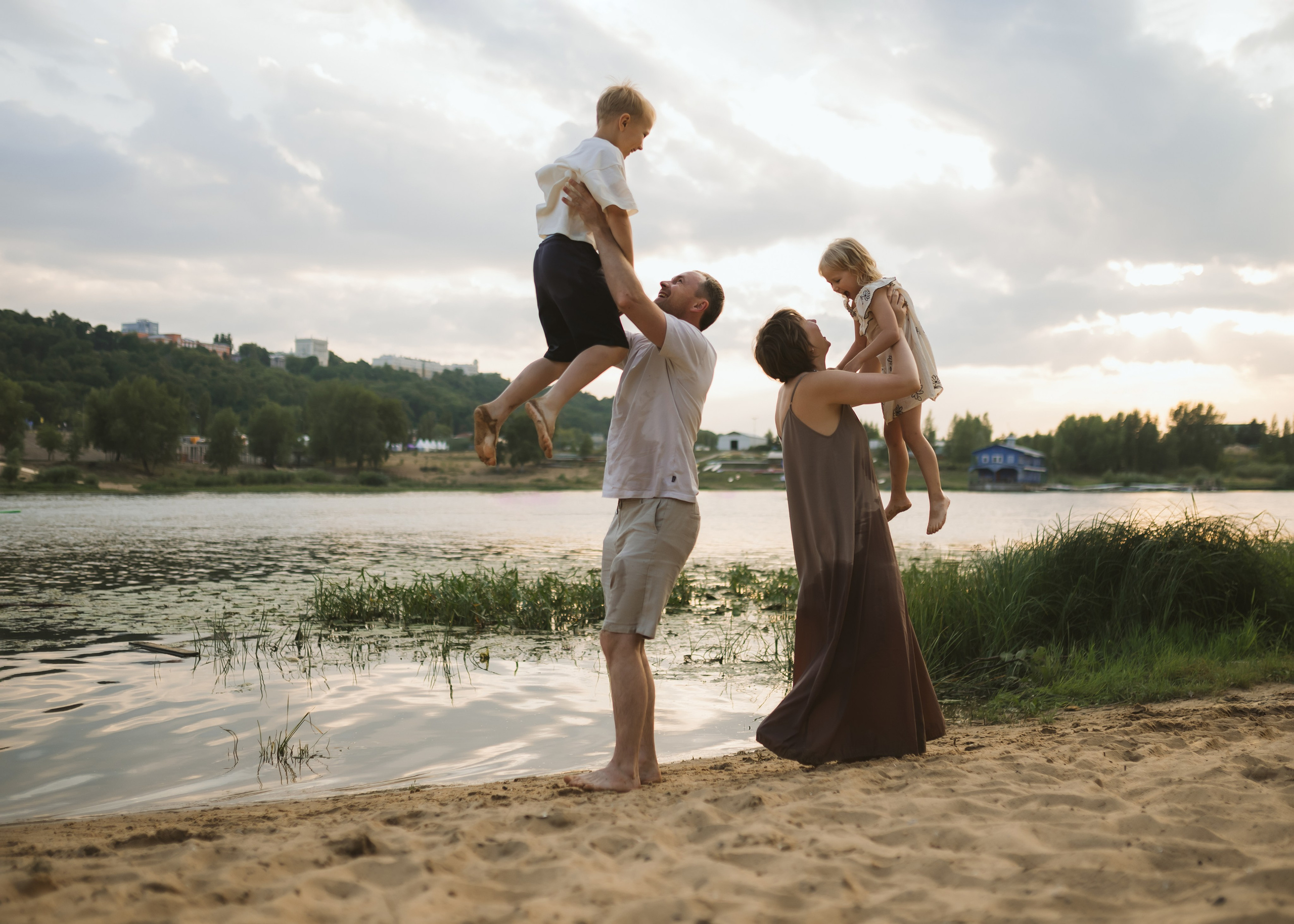Света, Максим, Никита и Даша. Семейный и портретный фотограф Нижний Новгород