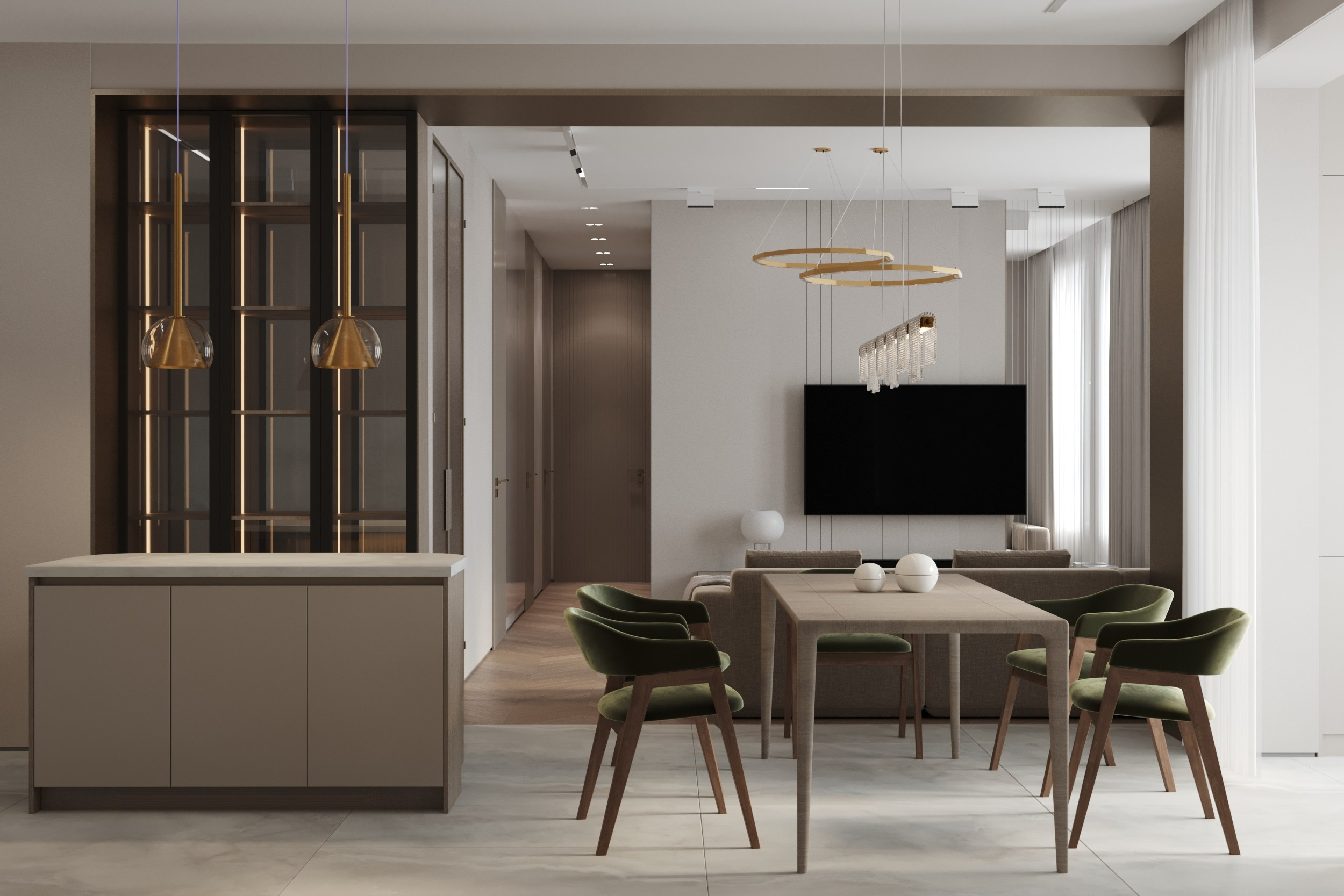 ЖК Аристократ. Студия дизайна интерьера BERNIDesign