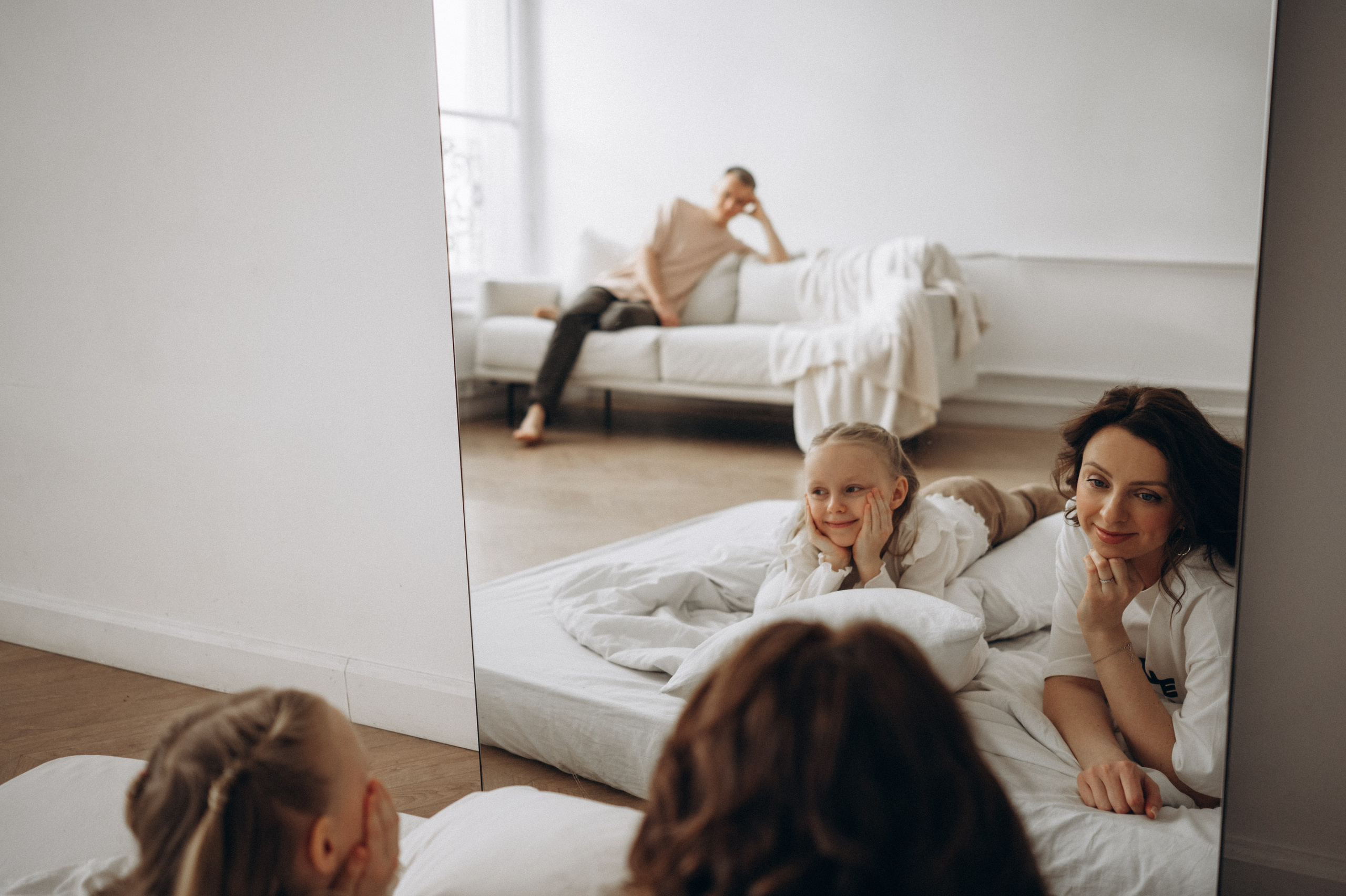 Никита, Янина и Зоя в ожидании). Фотограф Горбенко Анна