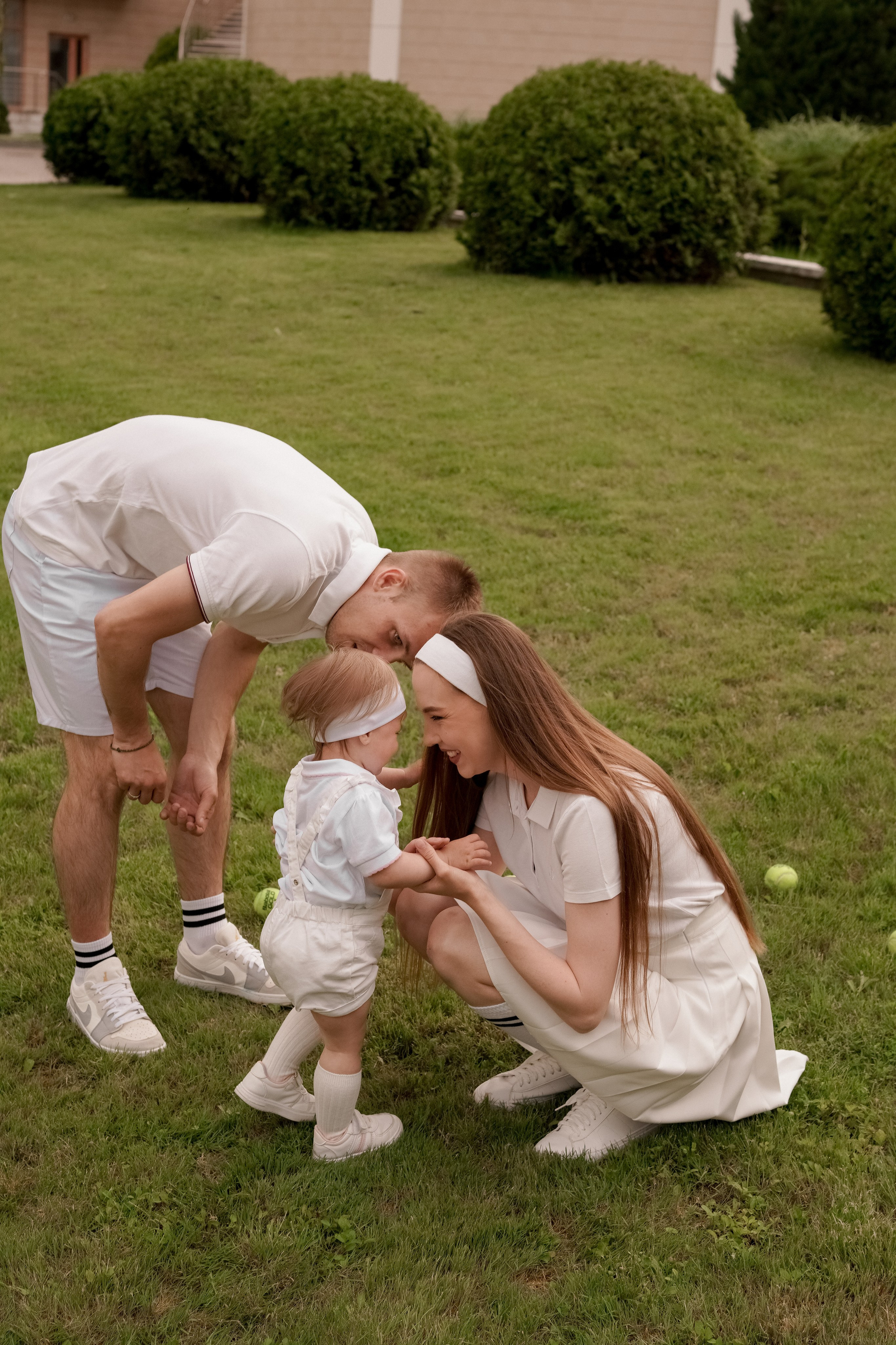 Теннис с семьей. Свадебный и семейный фотограф Афанасьева Анна в Кисловодске