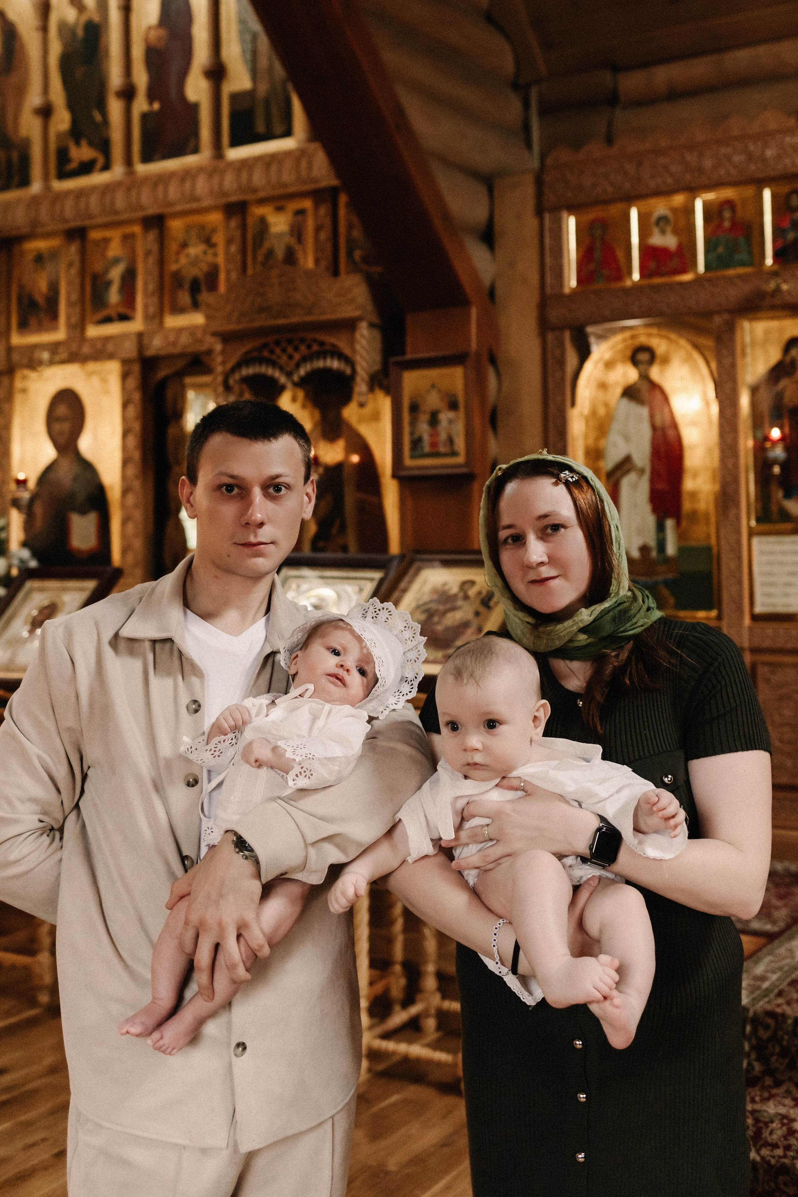 Крещение Платона и Софии. Семейный и детский фотограф в Нижнем Новгороде Буслаева Мария