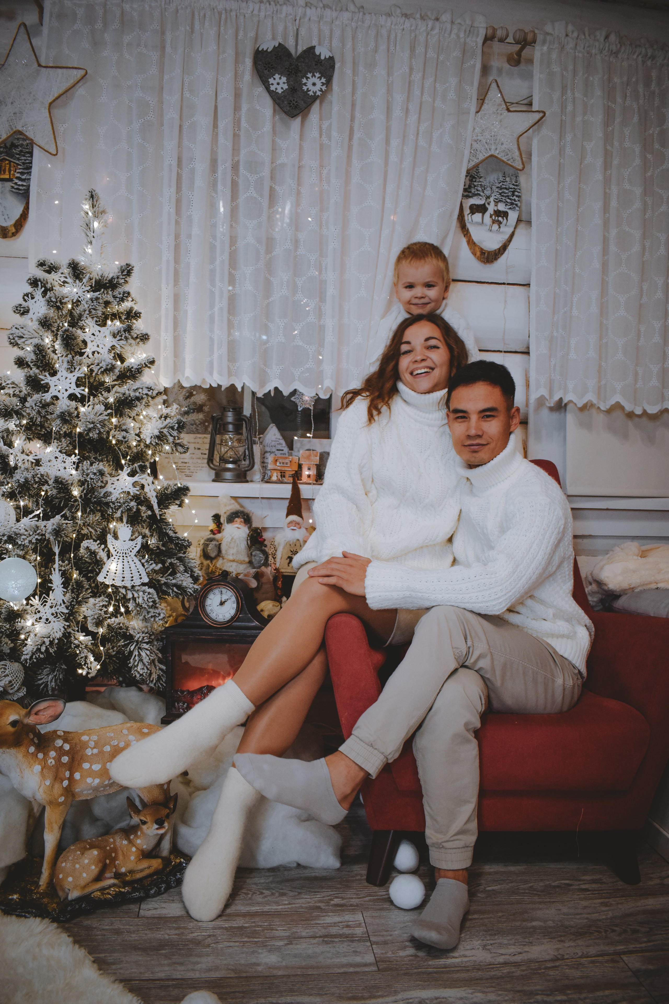 Нежная новогодняя серия (2023г). Фотограф Москва