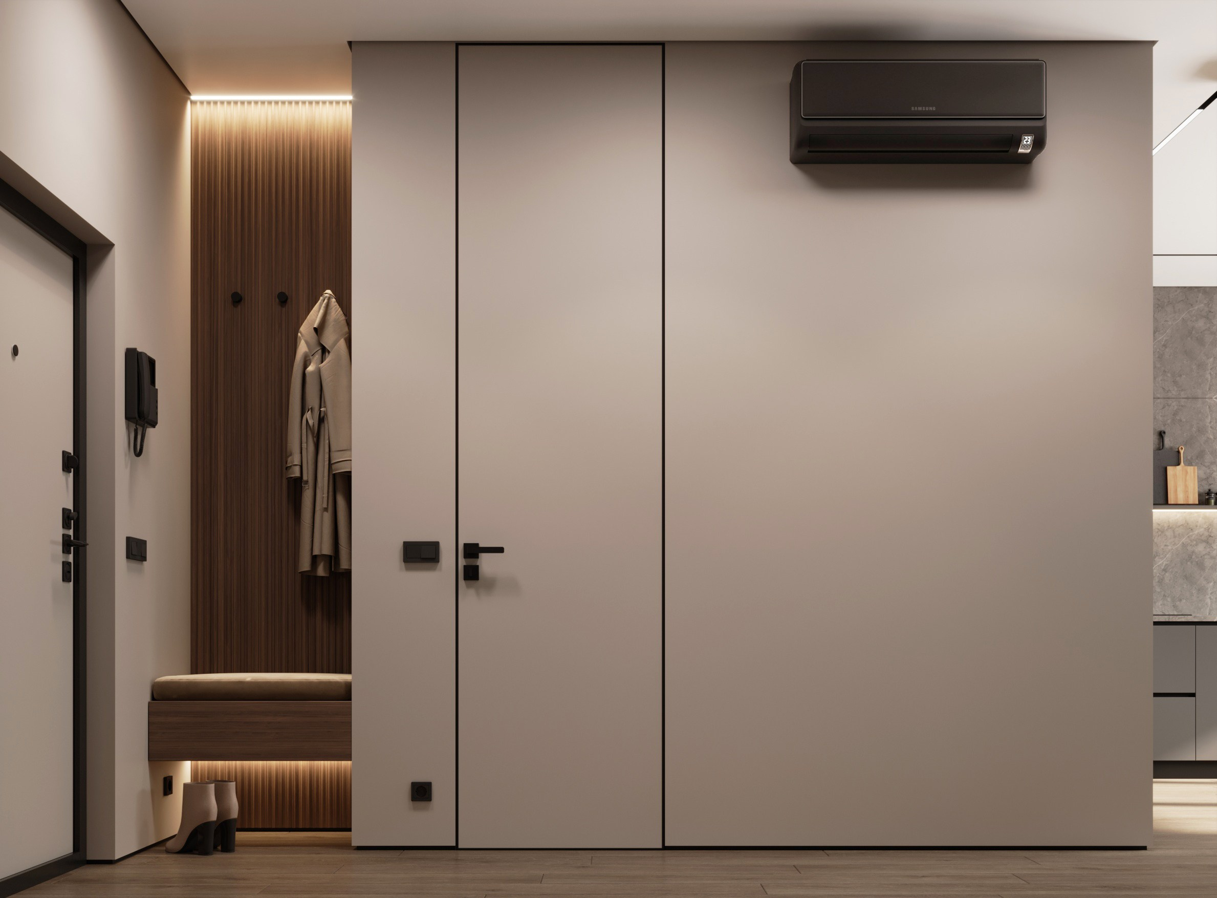 Визуализация квартиры ЖК Испанские кварталы. Заказать 3d визуализацию интерьеров — Дарья Веденёва