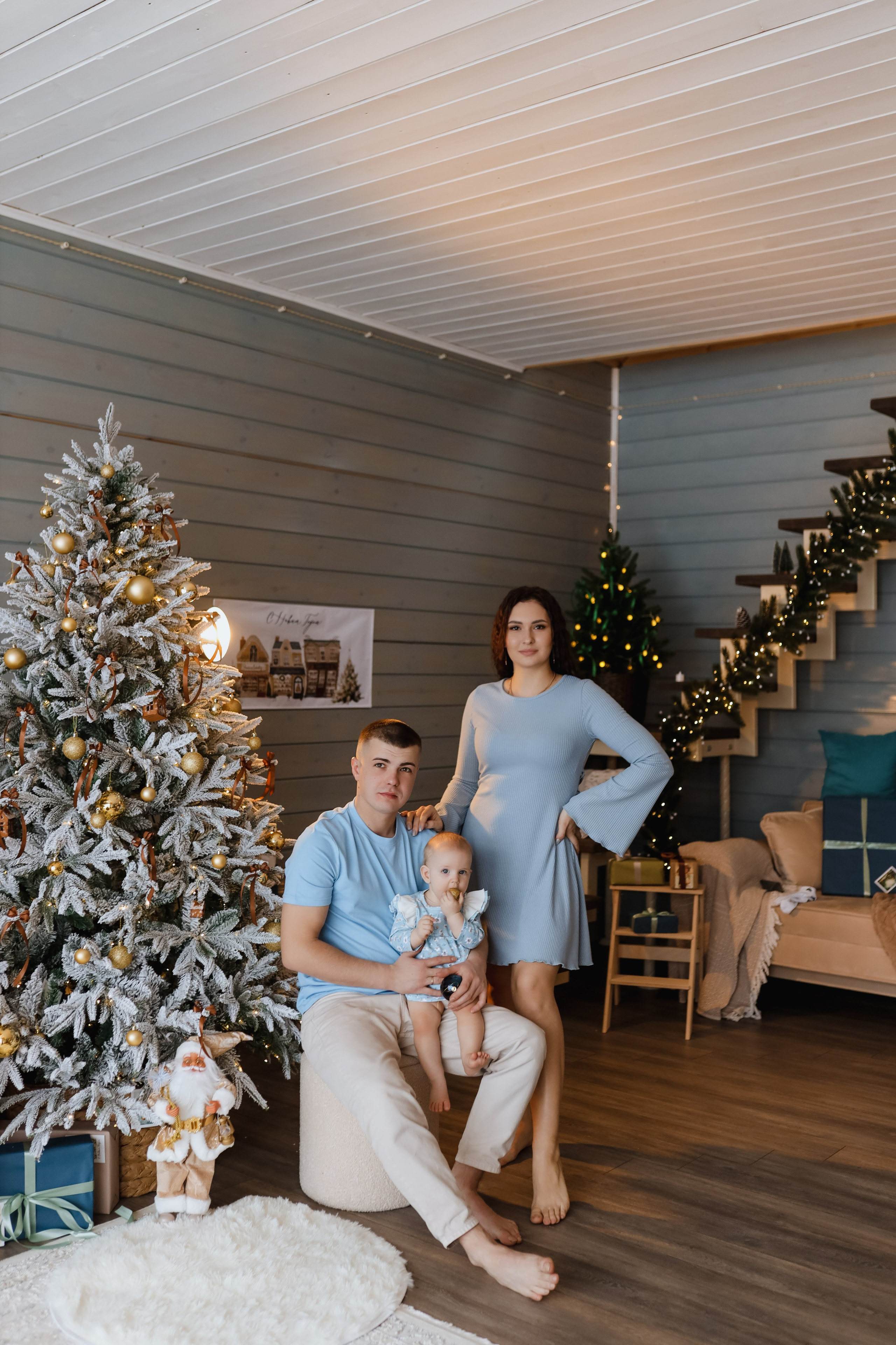 Антон, Кристина и Лера