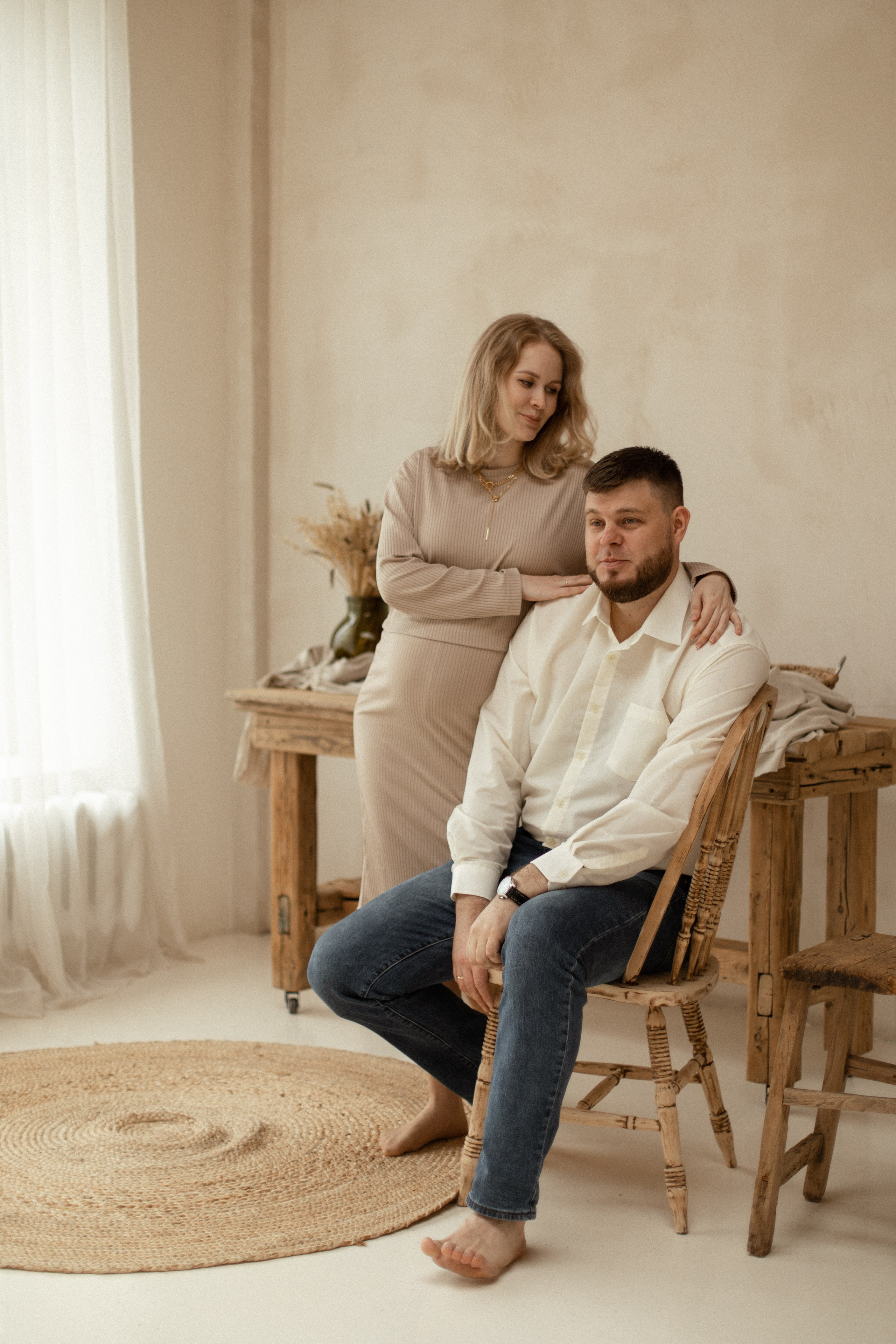 Павел, Костик и Екатерина с животиком. Семейный фотограф Челябинск