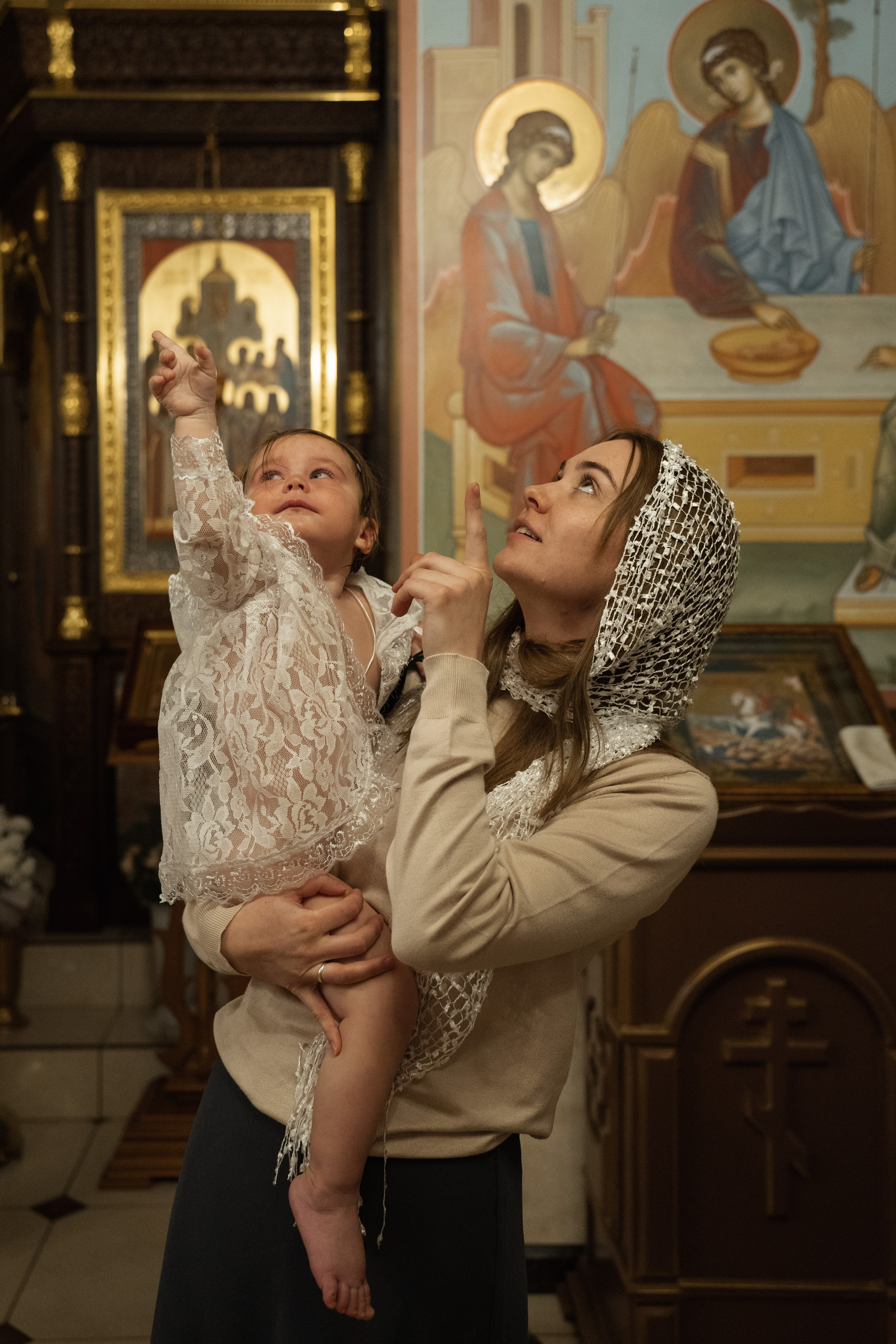 Крестины Милании. Фотограф в Старом Осколе и Воронеже Анастасия Епифанцева