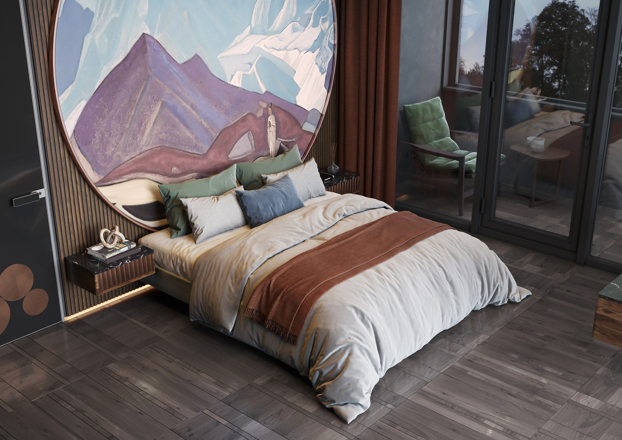 Визуализация номеров в Сорочаны. 3D визуализатор интерьеров Ксения Жарко