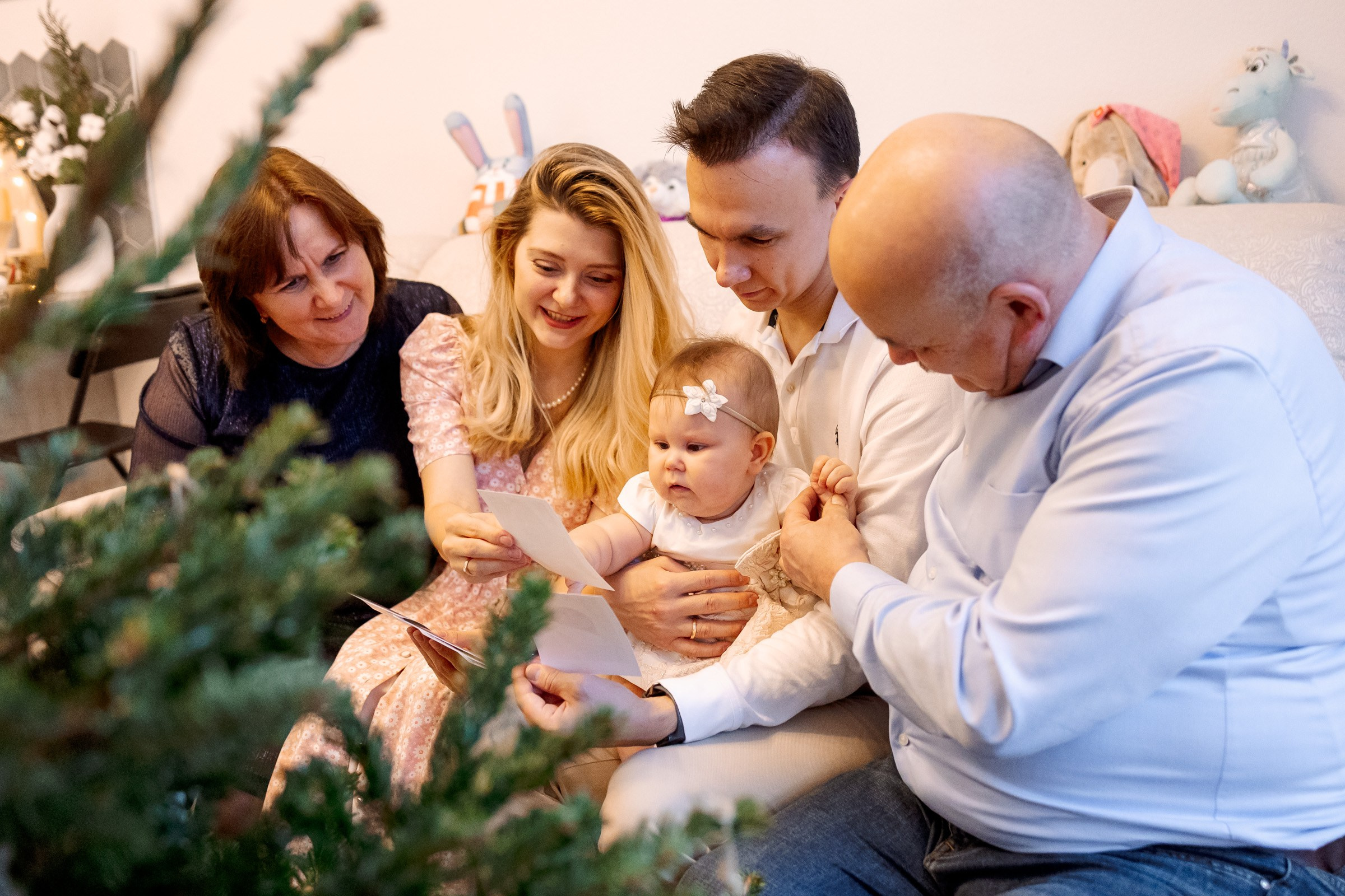 Новогодняя семейная история. Семейный Фотограф в Москве Евгения Симоненко
