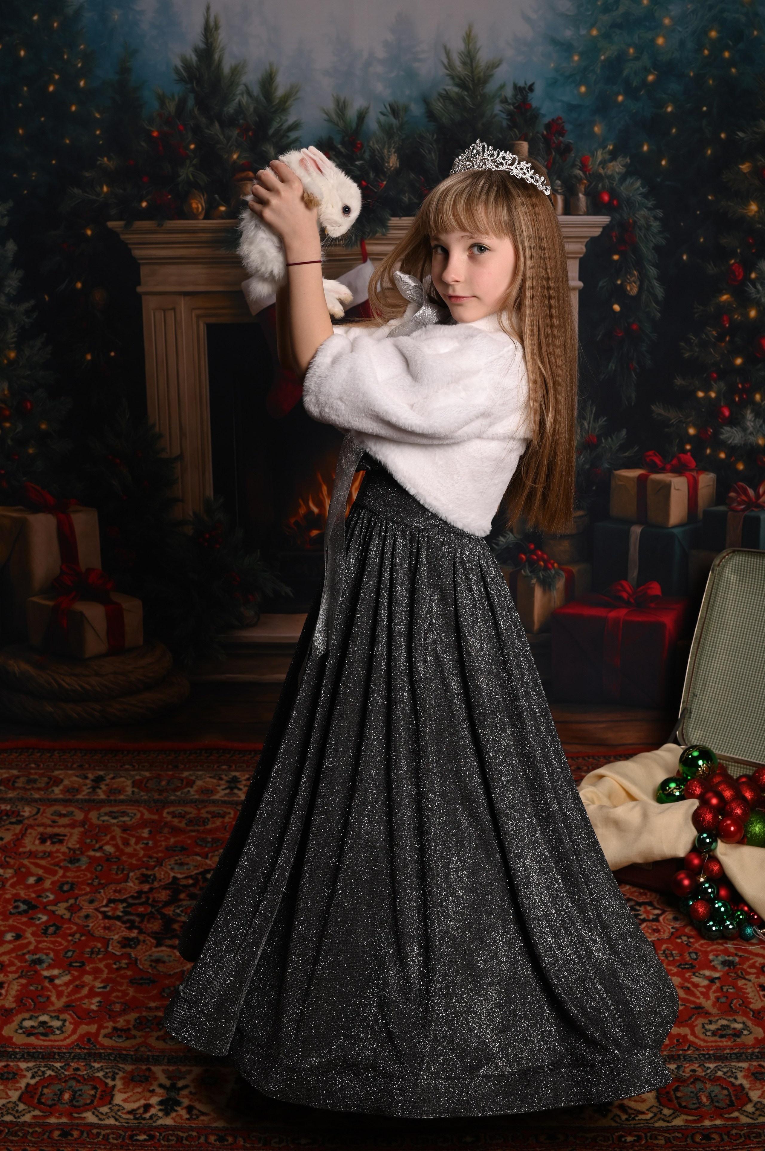 Кролик Рождество. Детский фотограф в Новокузнецке Николай Чекалин