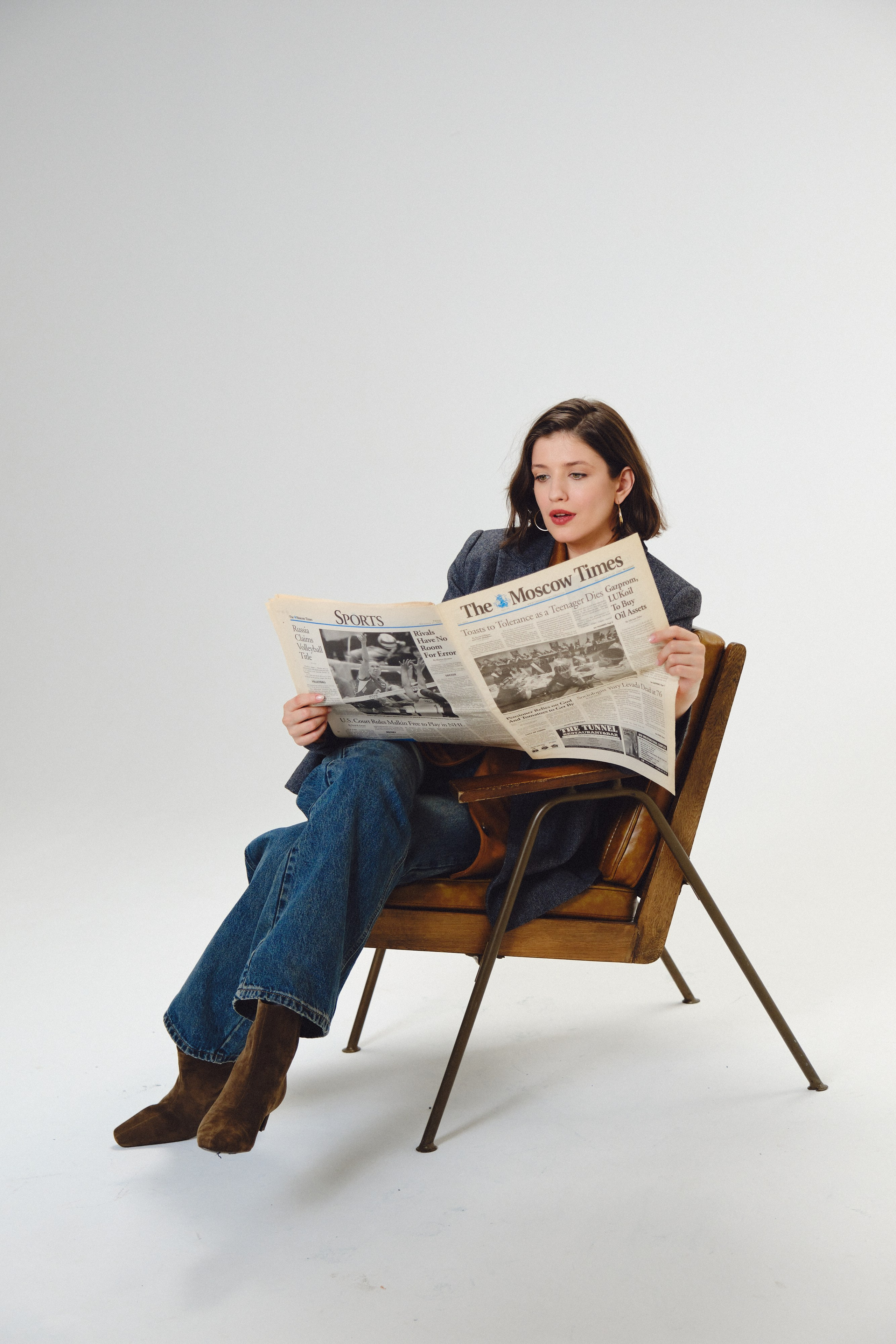 OSTIN x Анна Чиповская FW 25. Портретный и репортажный фотограф в Москве Острикова Анастасия