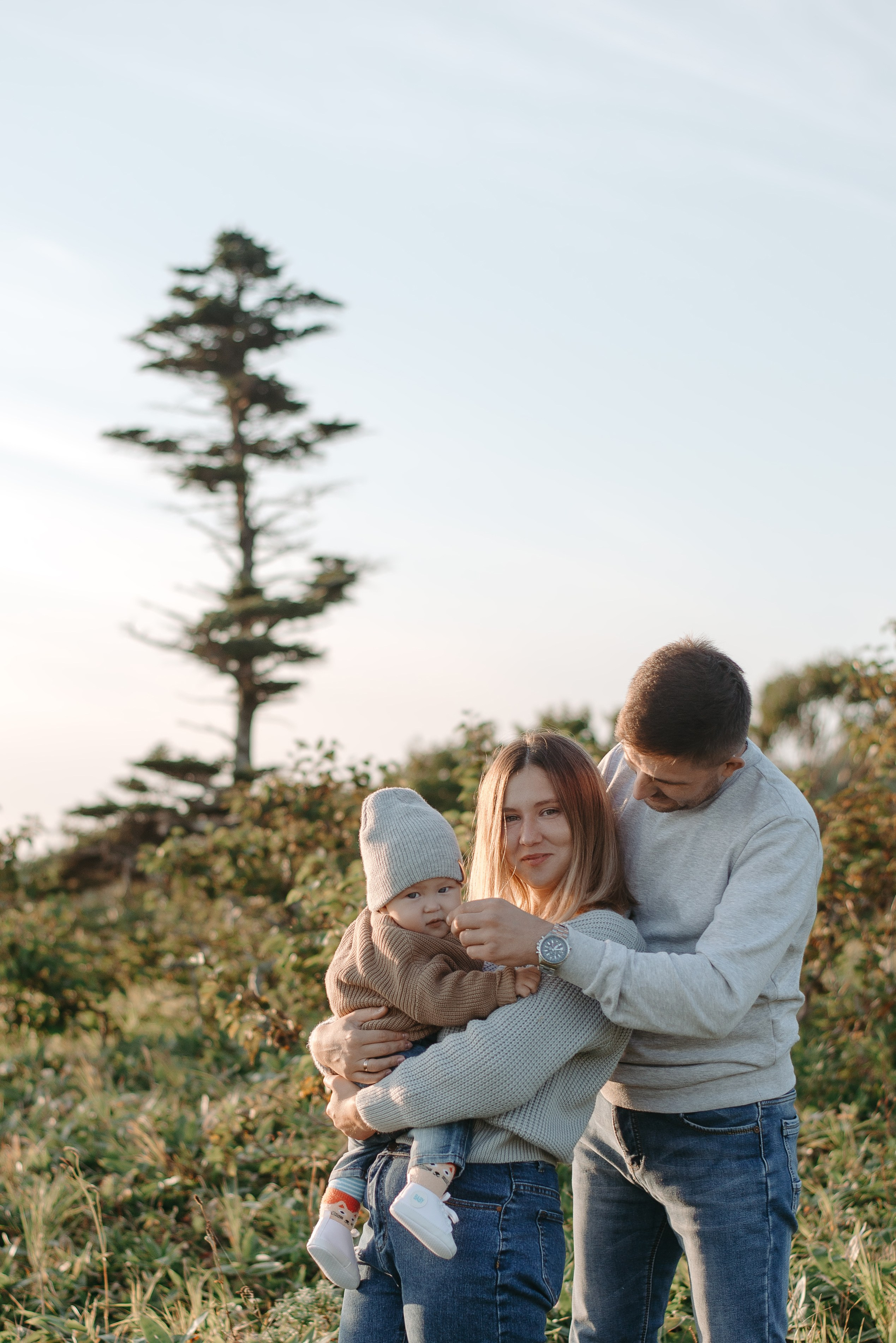 Оля, Ваня и Макар. Ирина Метелица фотограф на Шикотане