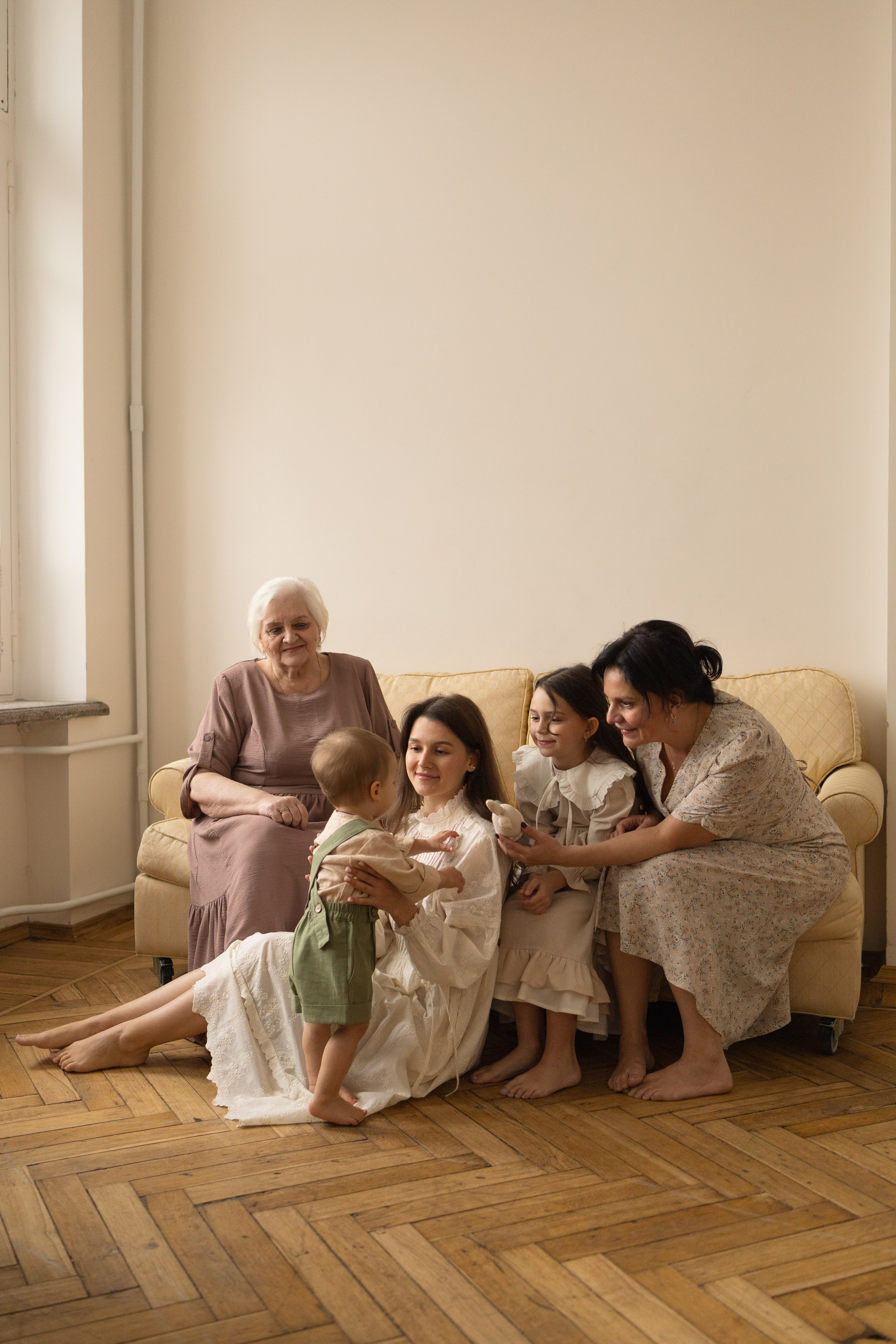 История четырех поколений. Семейный фотограф в Москве Валерия Карпова