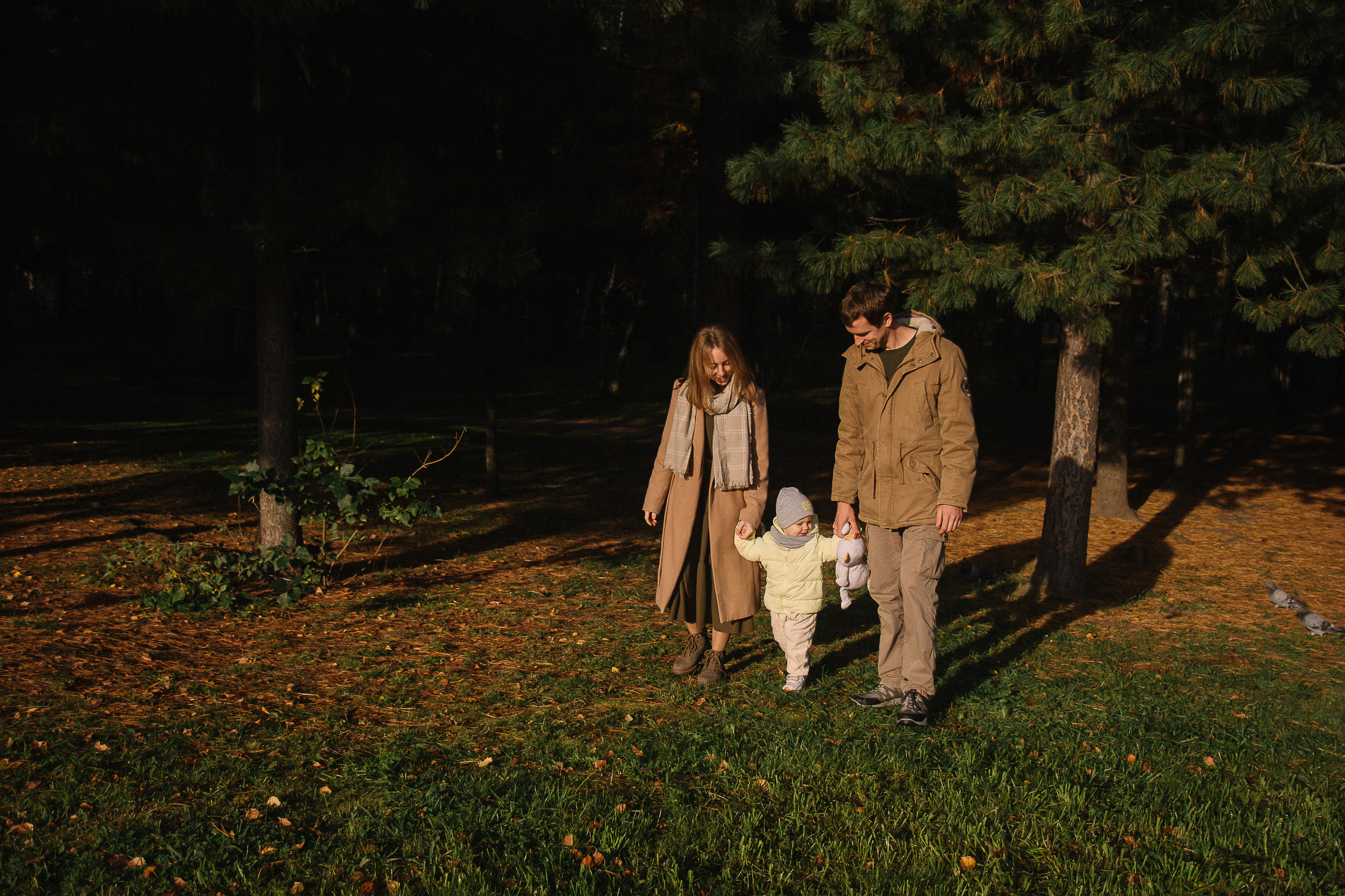 Осенняя прогулка в Лагерном саду. Семейный фотограф в Томске Максимова Екатерина