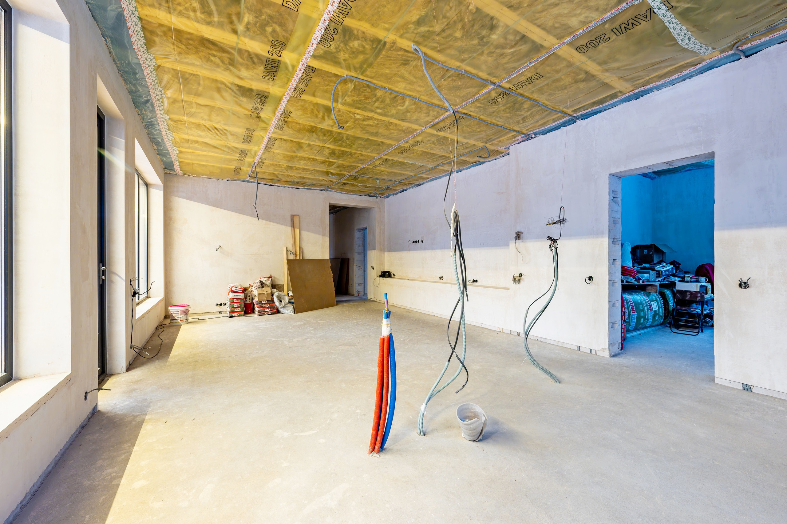 Строящийся дом в Курортном районе. Интерьерный фотограф. Фото- видеосъемка недвижимости Санкт-Петербург