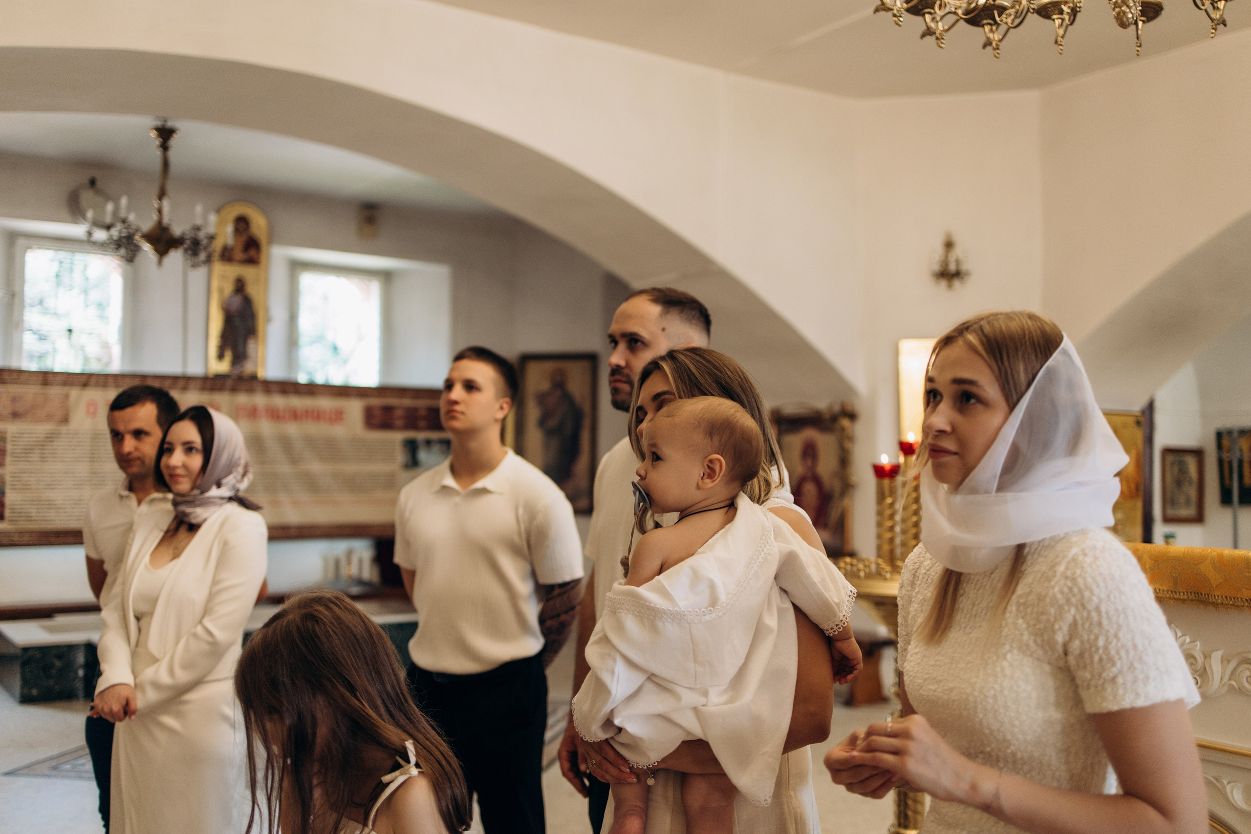 Крещение Радмира. Самый теплый фотограф в Краснодаре Рябоконь Ксения