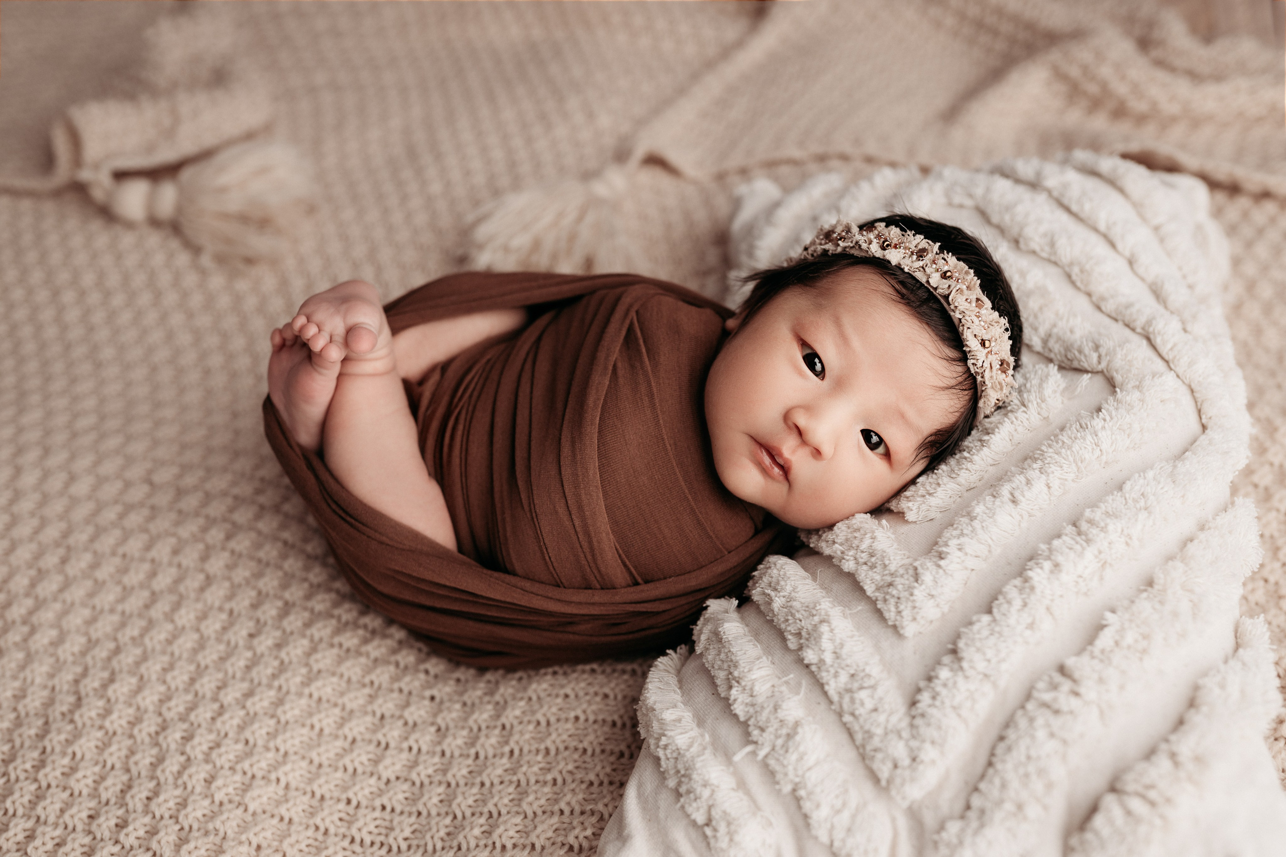 Бохо стиль. Фотограф новорожденных в г. Барнаул Ренпенинг Катерина