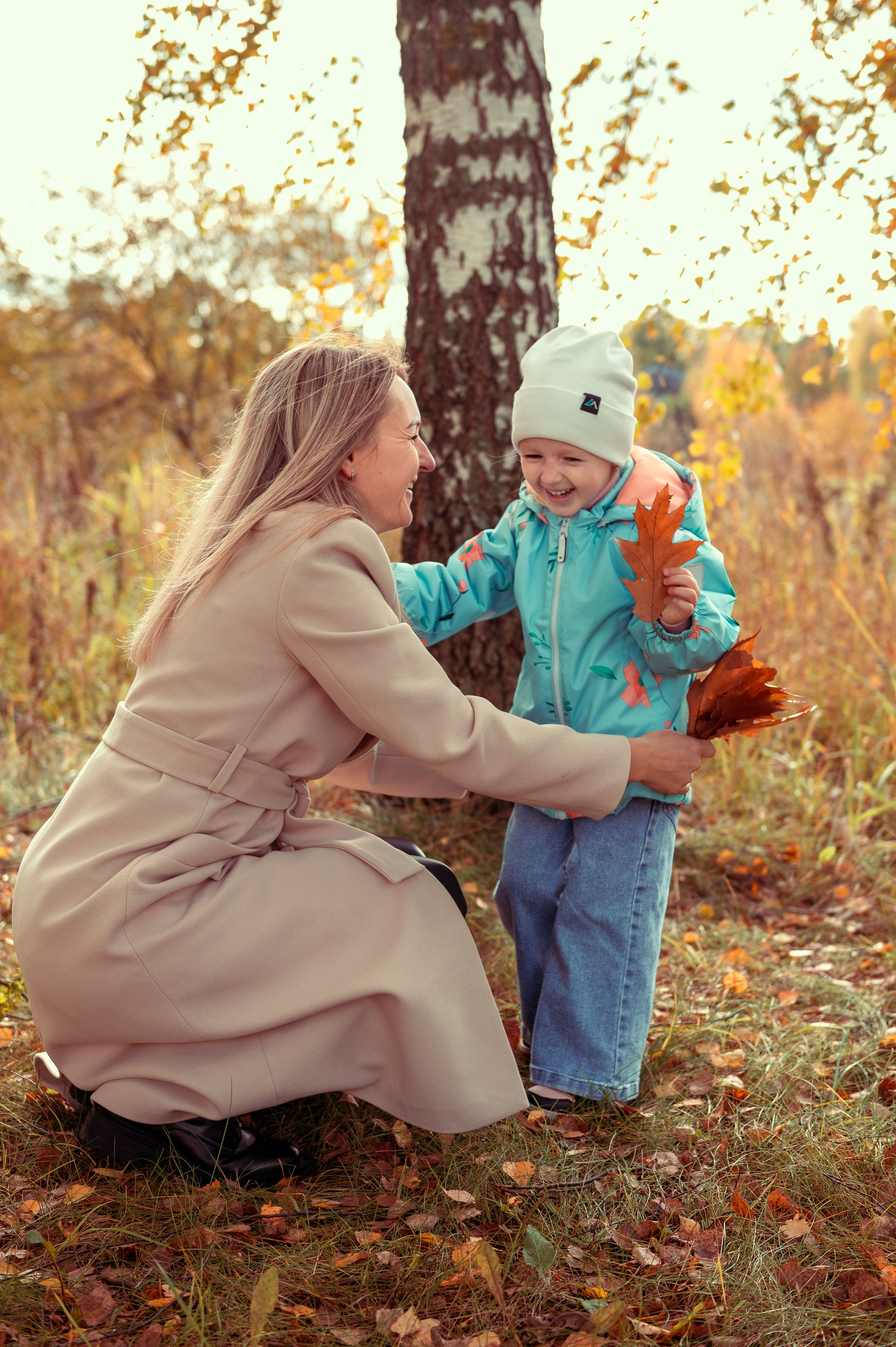 Осенняя фотосессия для Маргариты и Вари. Фотосессии в Москве, женский и семейный фотограф Юлия Михайленко