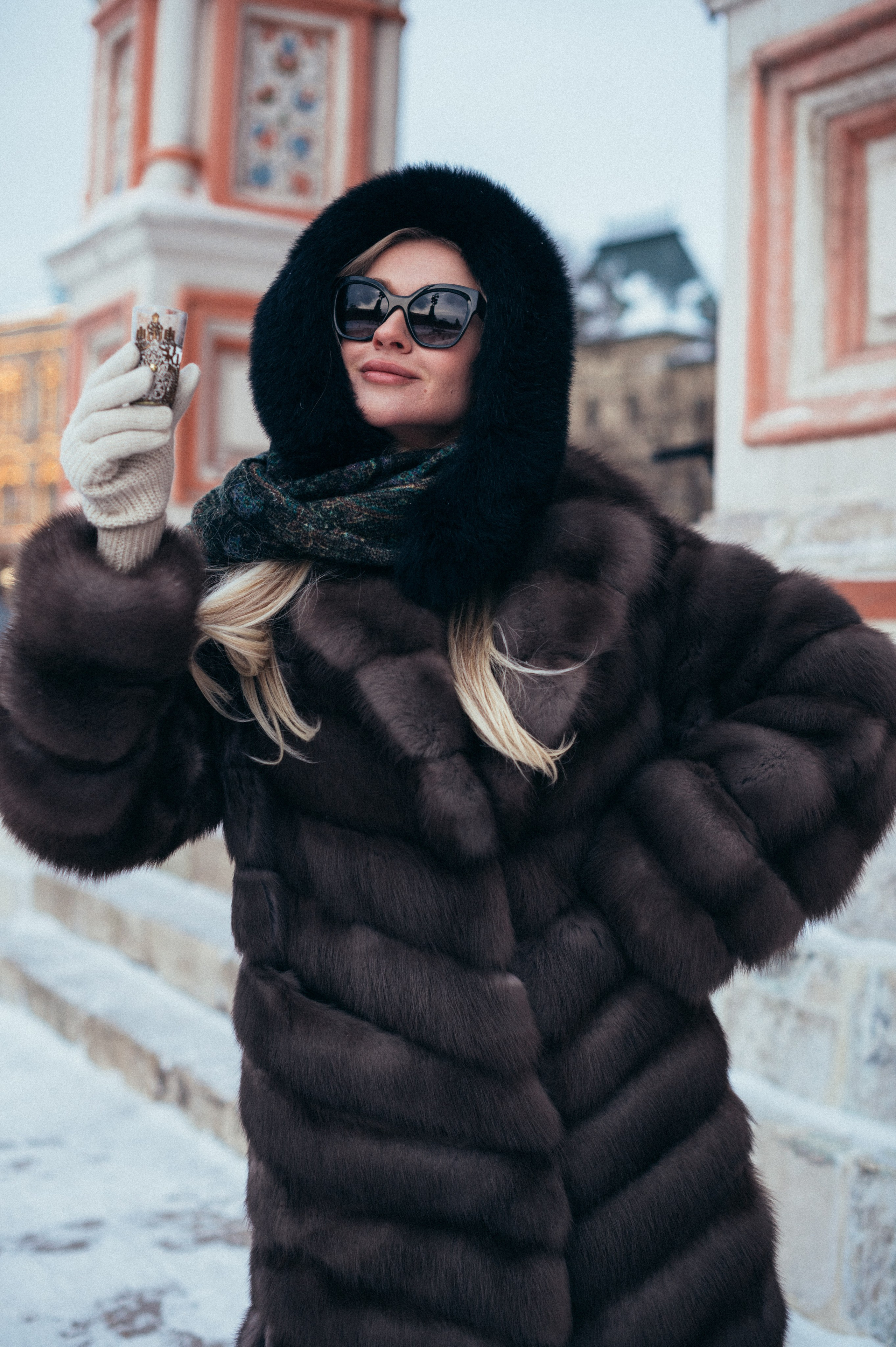 Фотосессия Russian girl / Звенит январская вьюга. Фотосессии в Москве, женский и семейный фотограф Юлия Михайленко