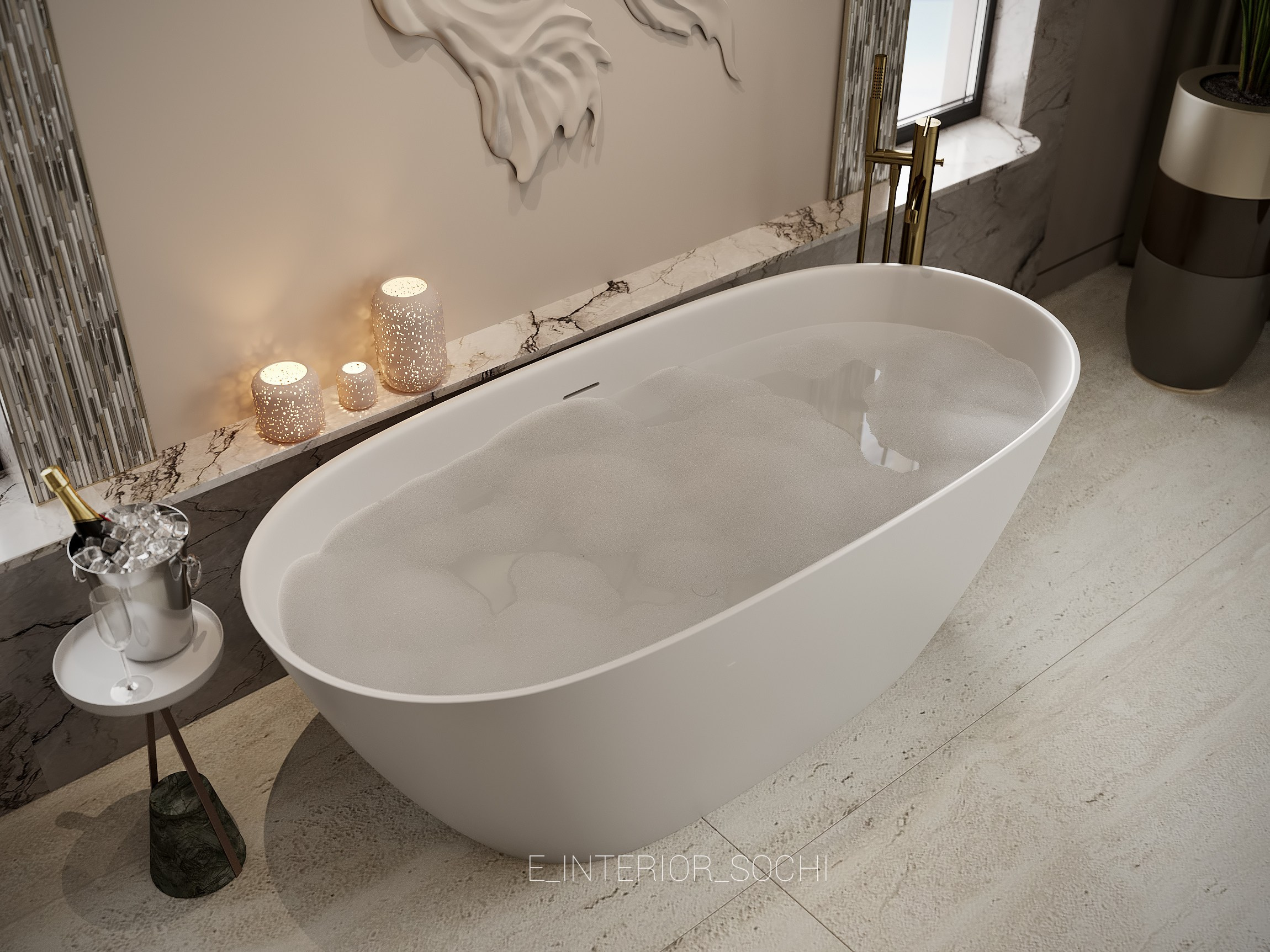 WINGSKY-STONEWOOD. Дизайн интерьера Евгения Тисленко