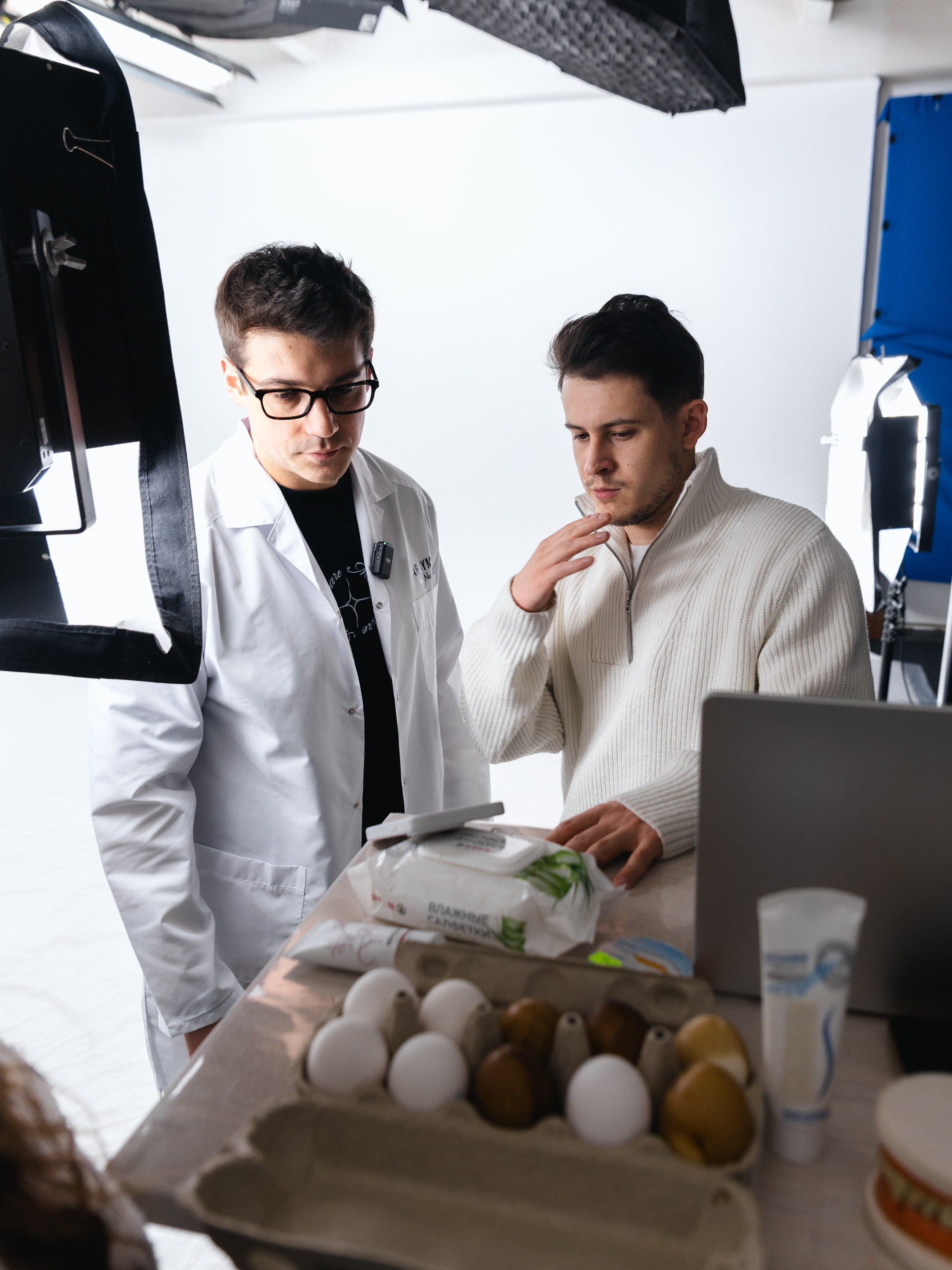 Бэкстейдж съемки Argymax. Фотограф Иван Косарев