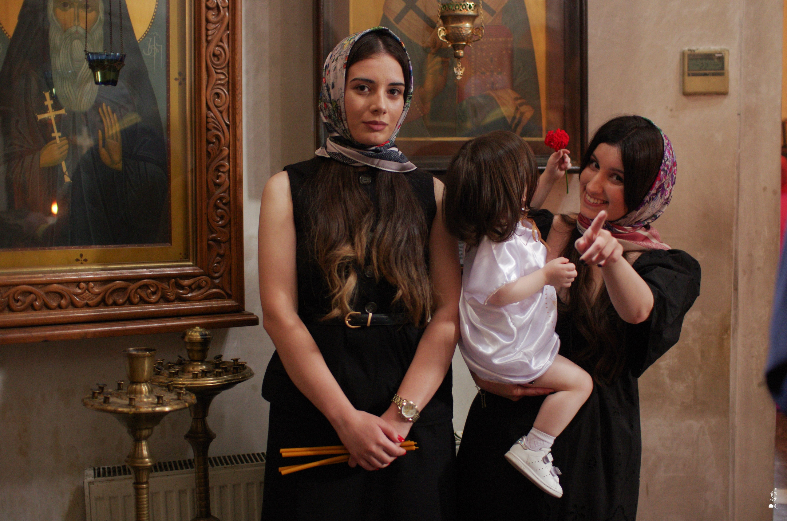 Крещение Сенаки. Портретный фотограф Денис Милютин