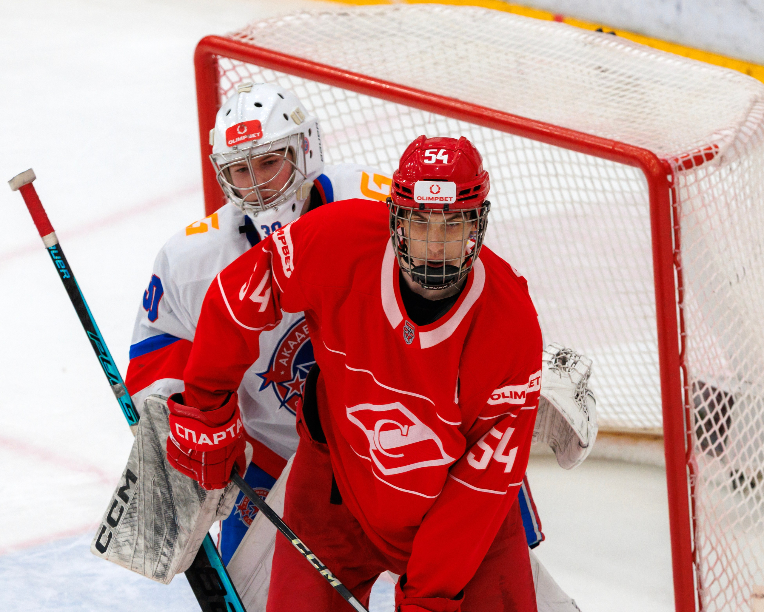 МАТЧ МХЛ. МХК СПАРТАК — АКАДЕМИЯ СКА. Artem Zenin Photography