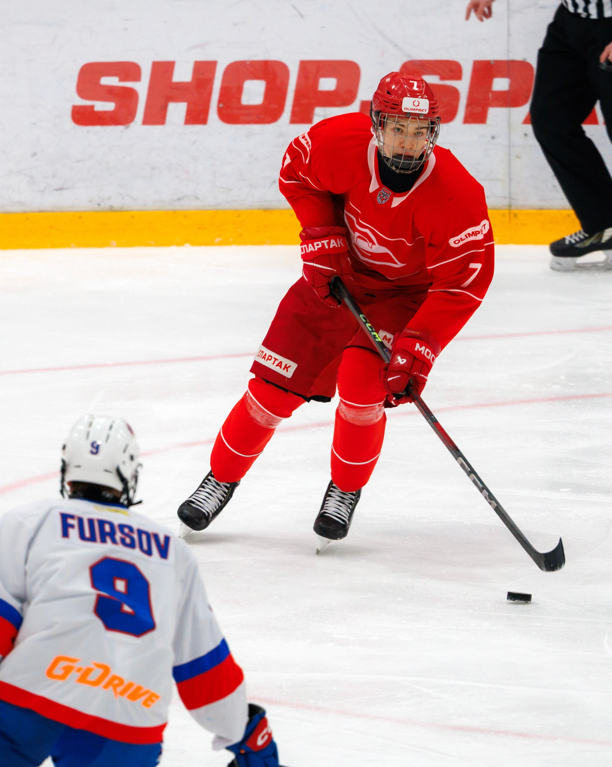 МАТЧ МХЛ. МХК СПАРТАК — АКАДЕМИЯ СКА. Artem Zenin Photography