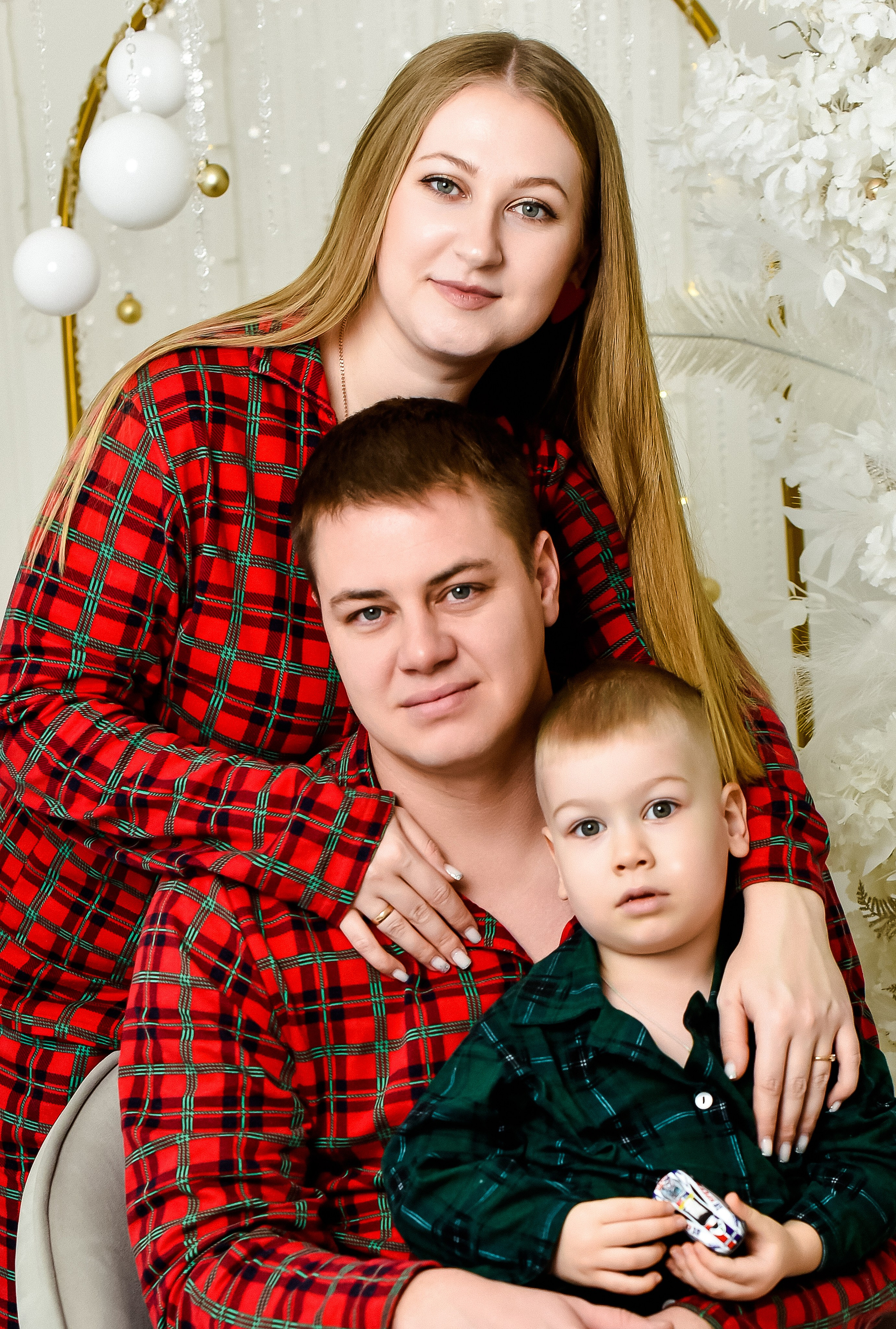 Семья Анны, Сергея и Вовочки