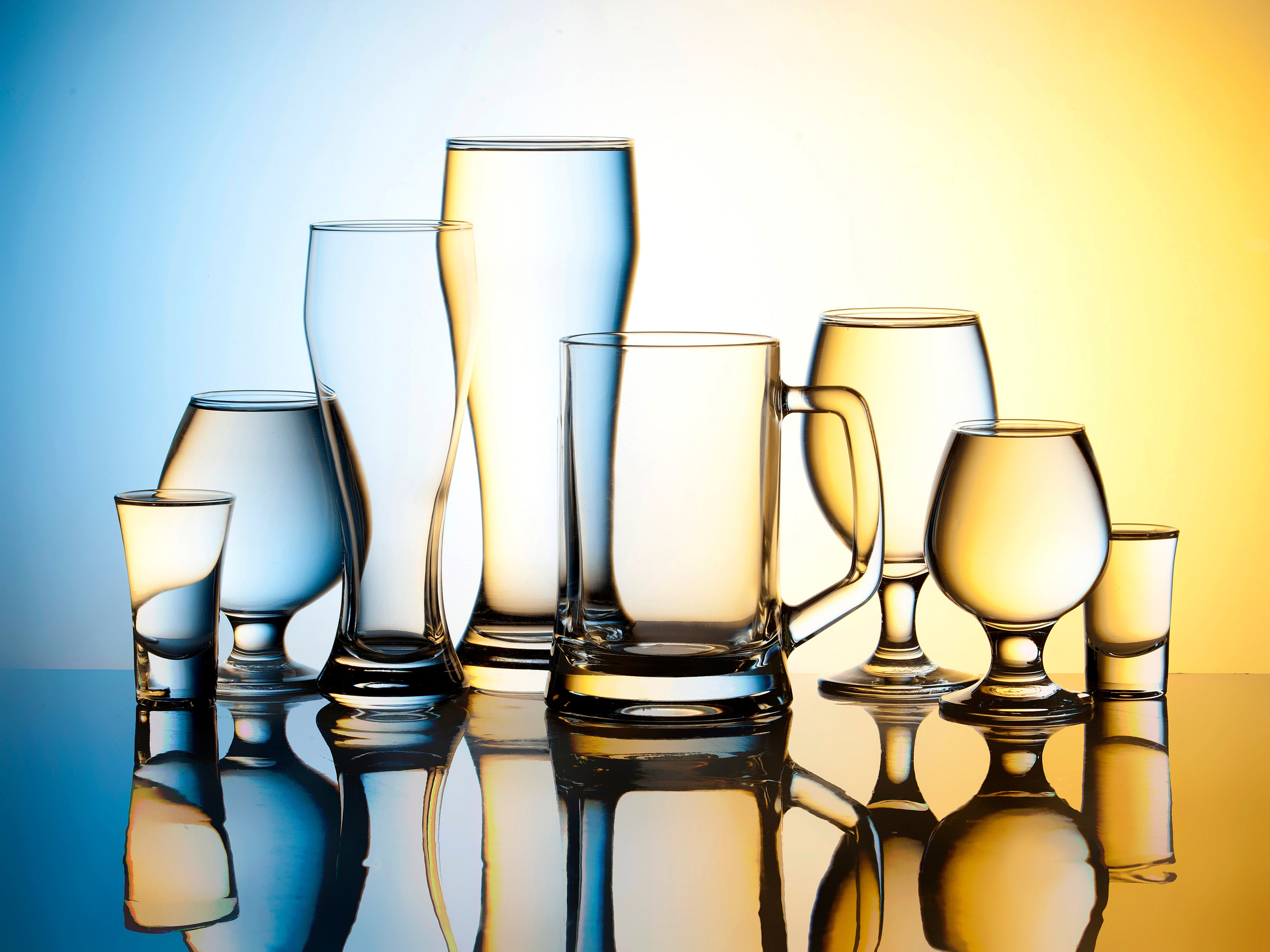 Рекламные фото. Стекло. Фотограф Мария Кольцова