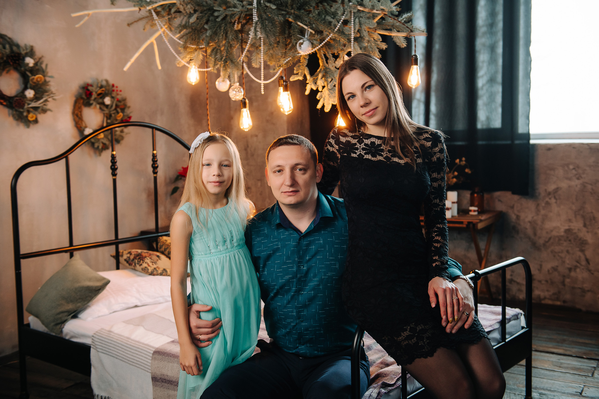 Новогодняя семейная фотосессия. Фотограф Валерия Голубева (Миронова)