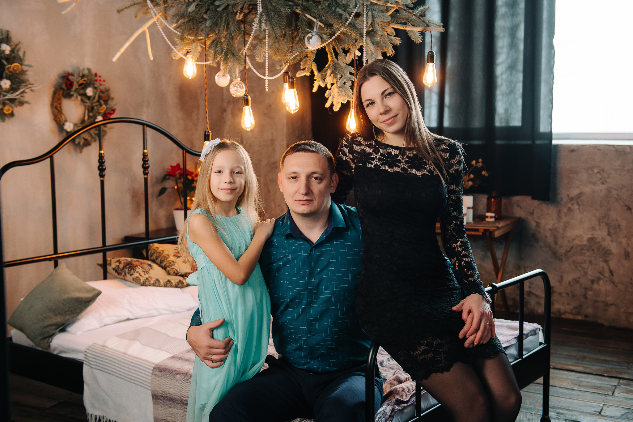 Новогодняя семейная фотосессия. Фотограф Валерия Голубева (Миронова)