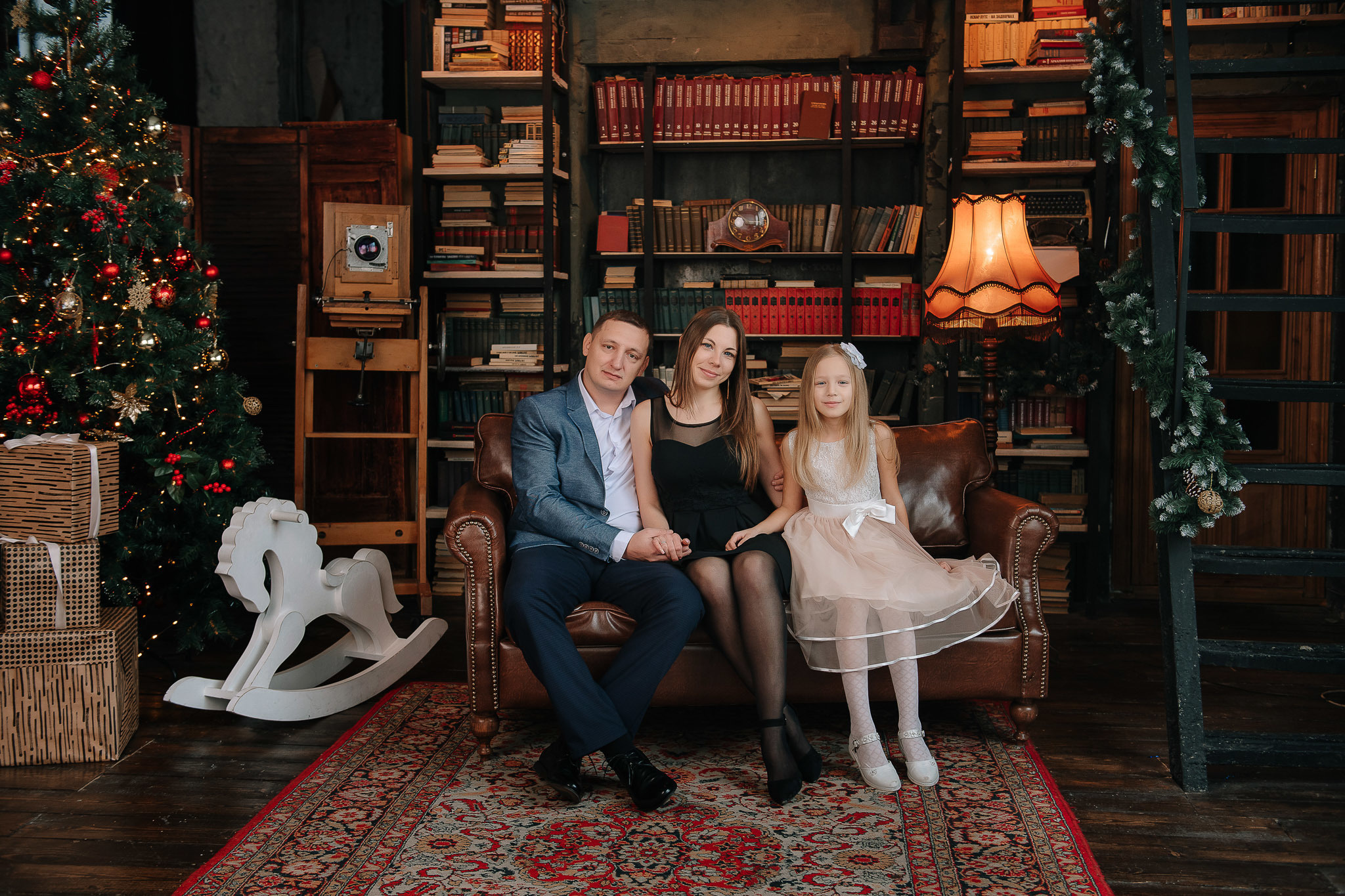 Новогодняя семейная фотосессия. Фотограф Валерия Голубева (Миронова)
