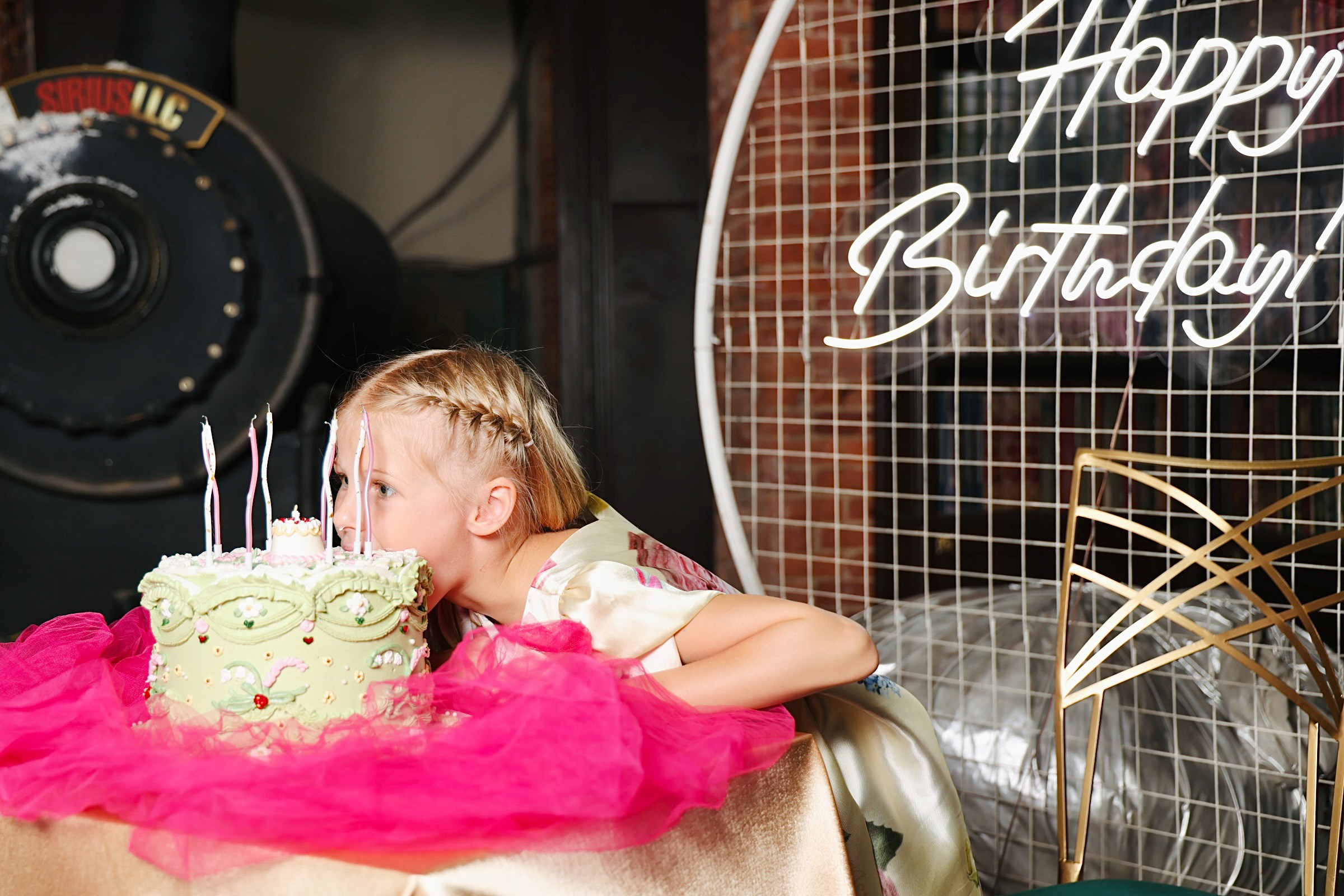 День рождения. Алиса 8 лет. Фотограф Алексей Солопов
