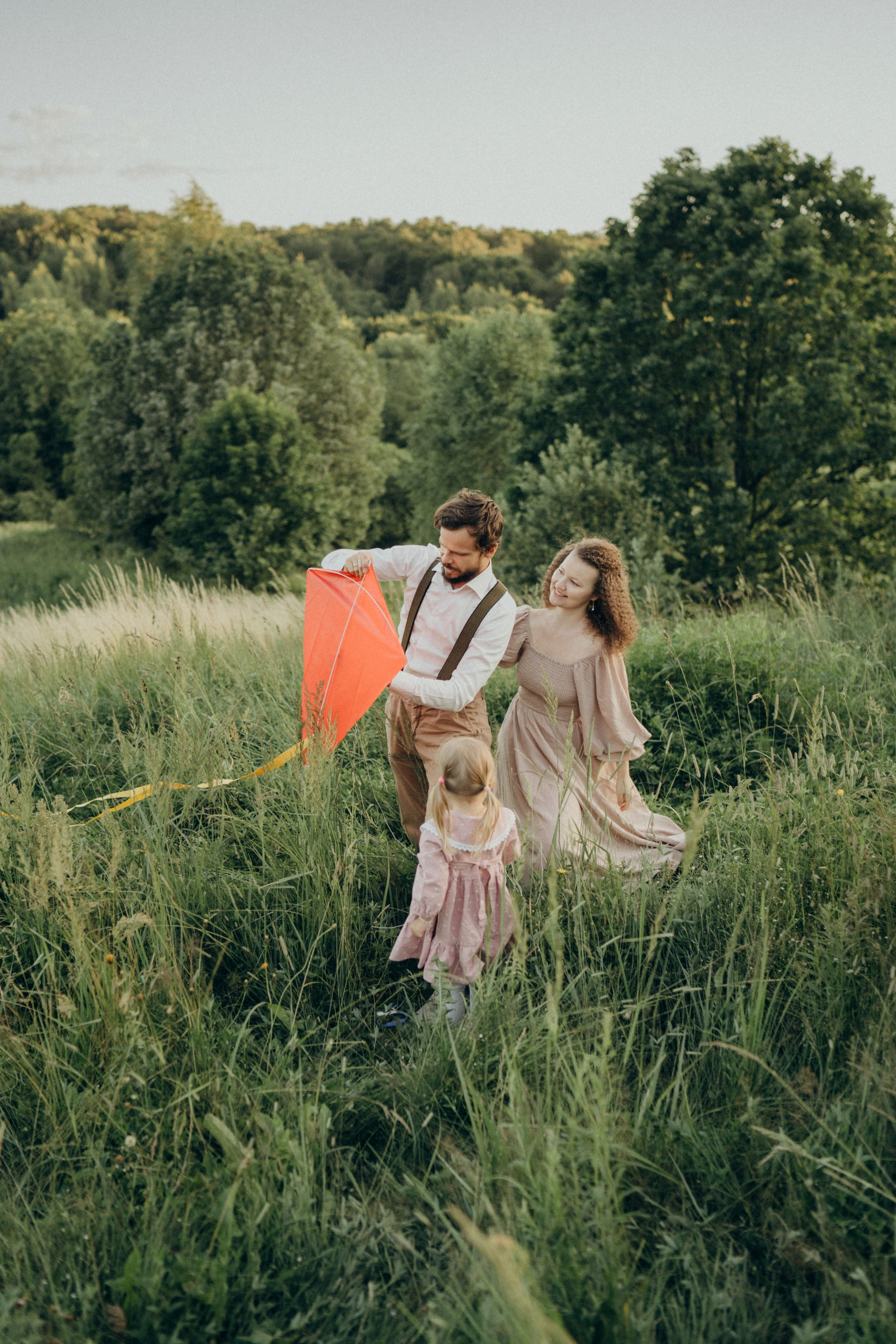 Закатная история. Семейный фотограф в Москве Елена Гильманова