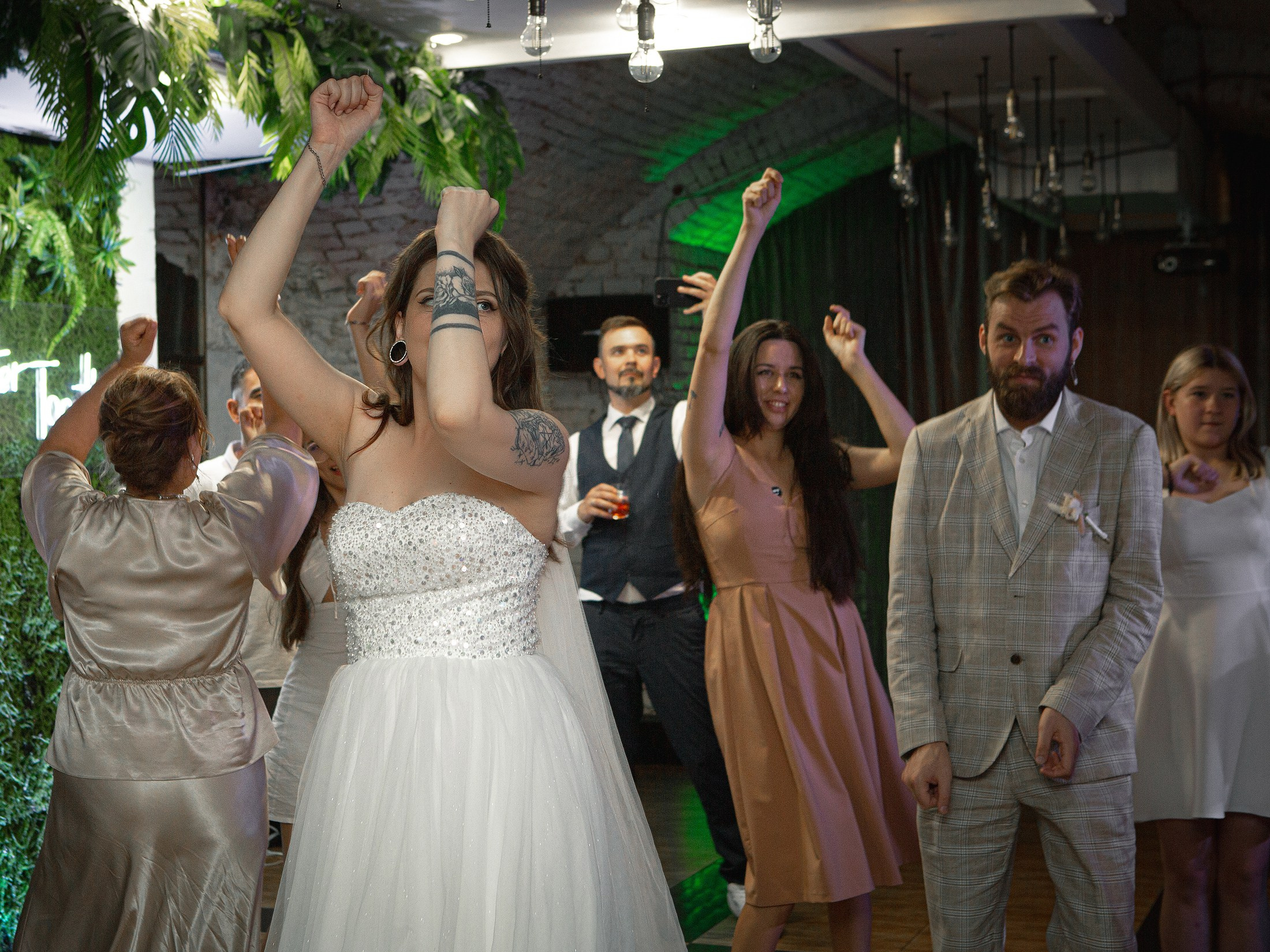 Свадьба с гостями. Свадебный и портретный фотограф Москва