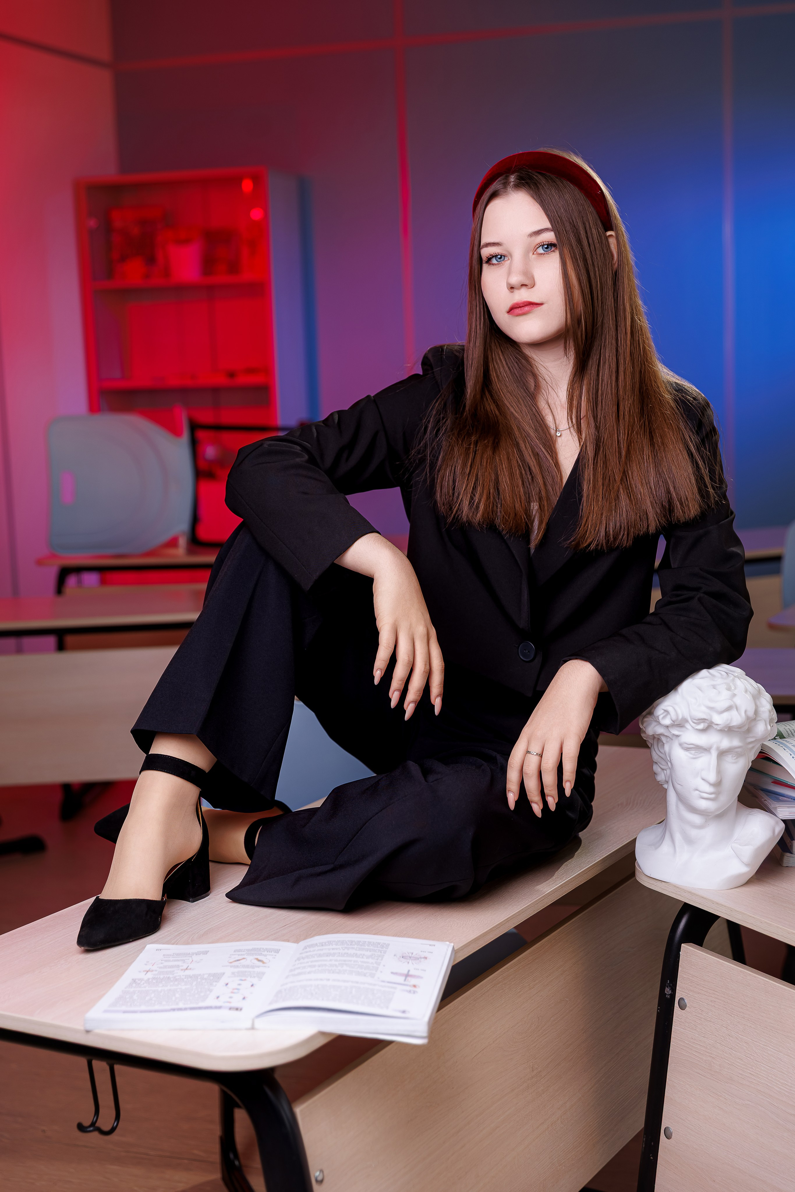 Портреты с цветной подстветкой. Семейный и детский фотограф Комина Елена, Власиха, Одинцово