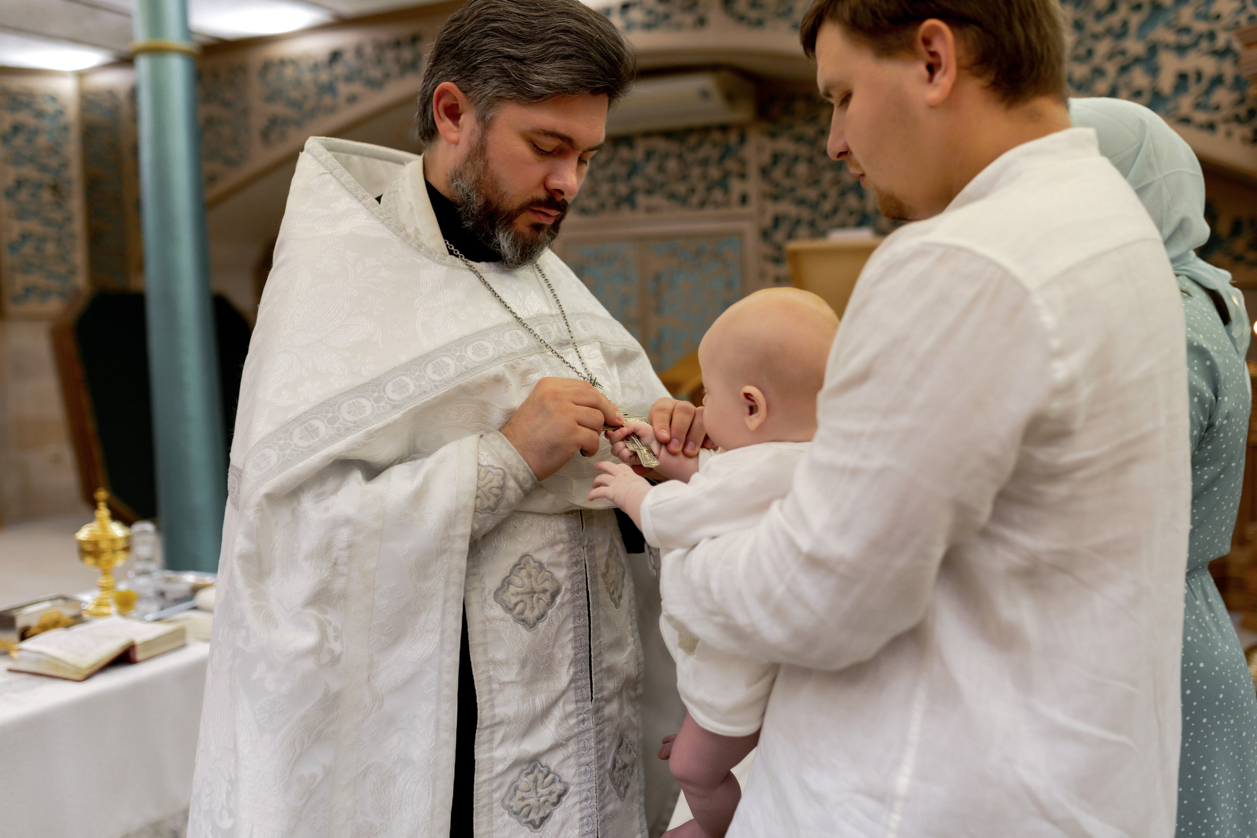 Таинство Крещения Мирона. Свадебный и Семейный Фотограф в Краснодаре