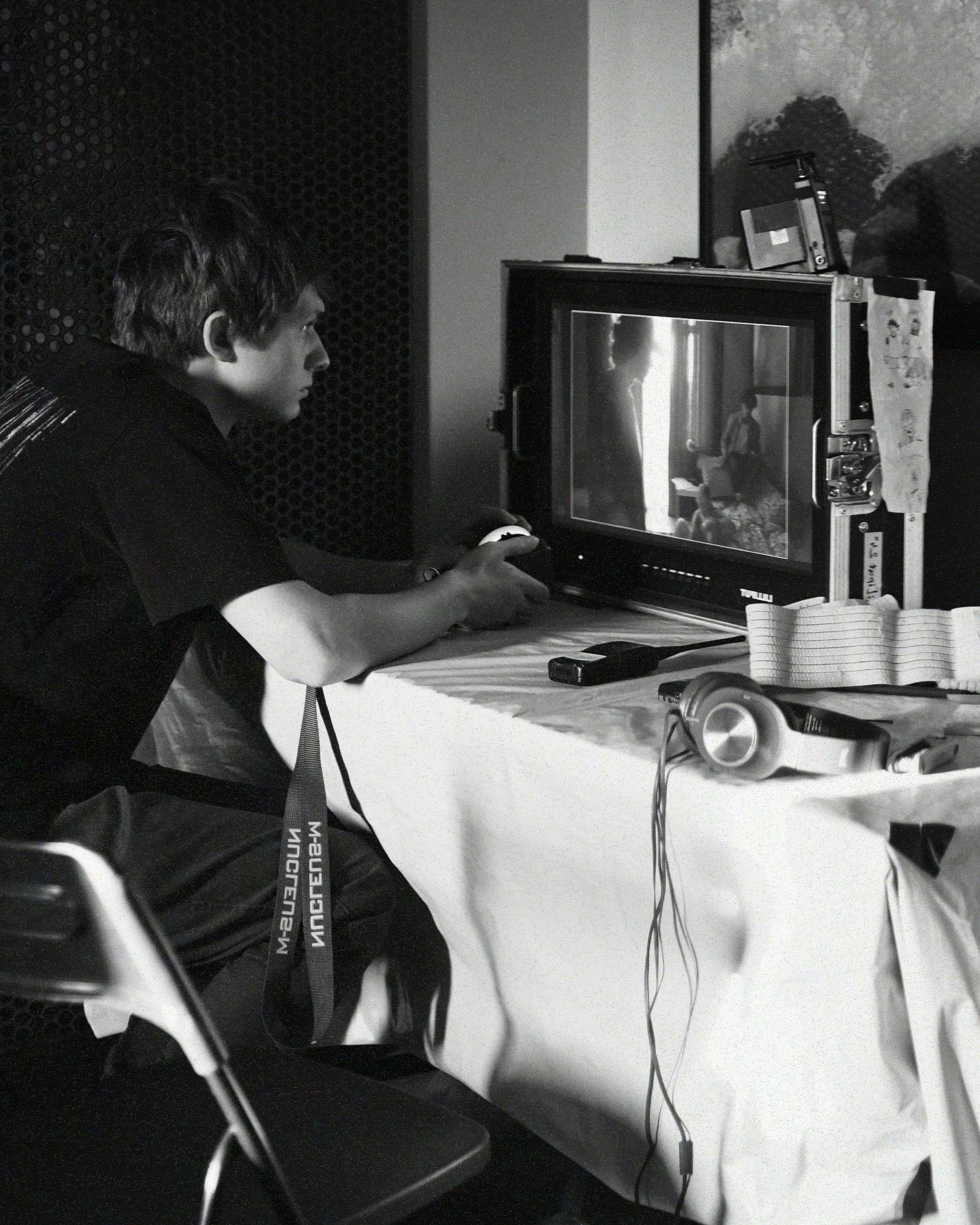 Filming a movie, backstage. Katyavasileva