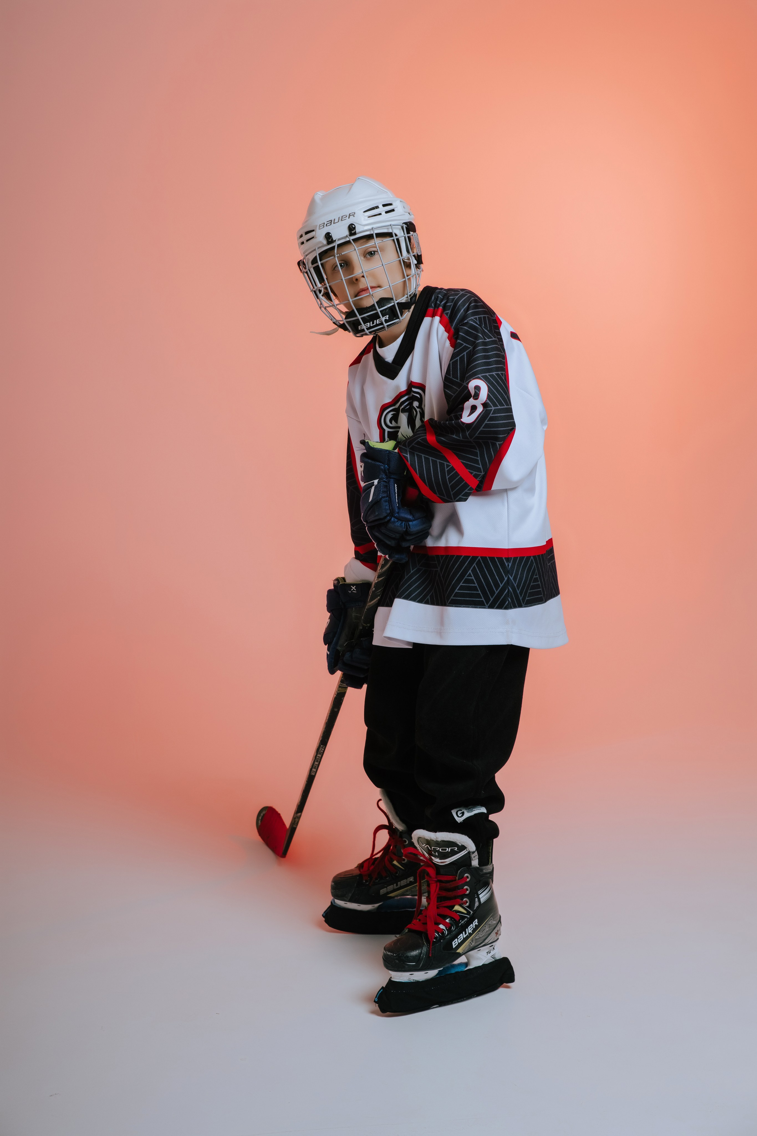 Звезда хоккея. Фотограф Ярмишко Дарья. Выпускные фотокниги