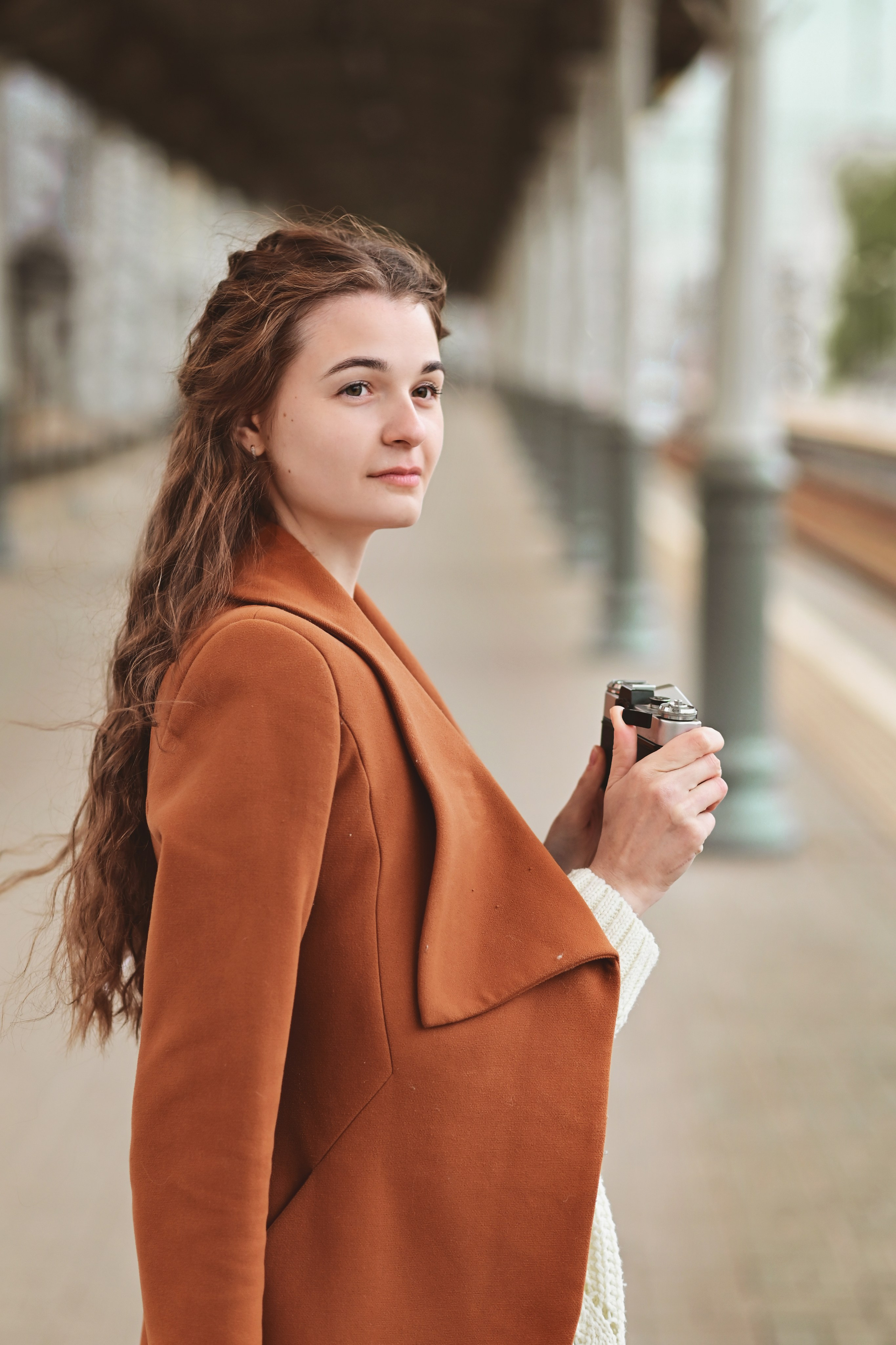 Даша. История на Белорусском вокзале. Фотограф в Москве Виктория Мишурова