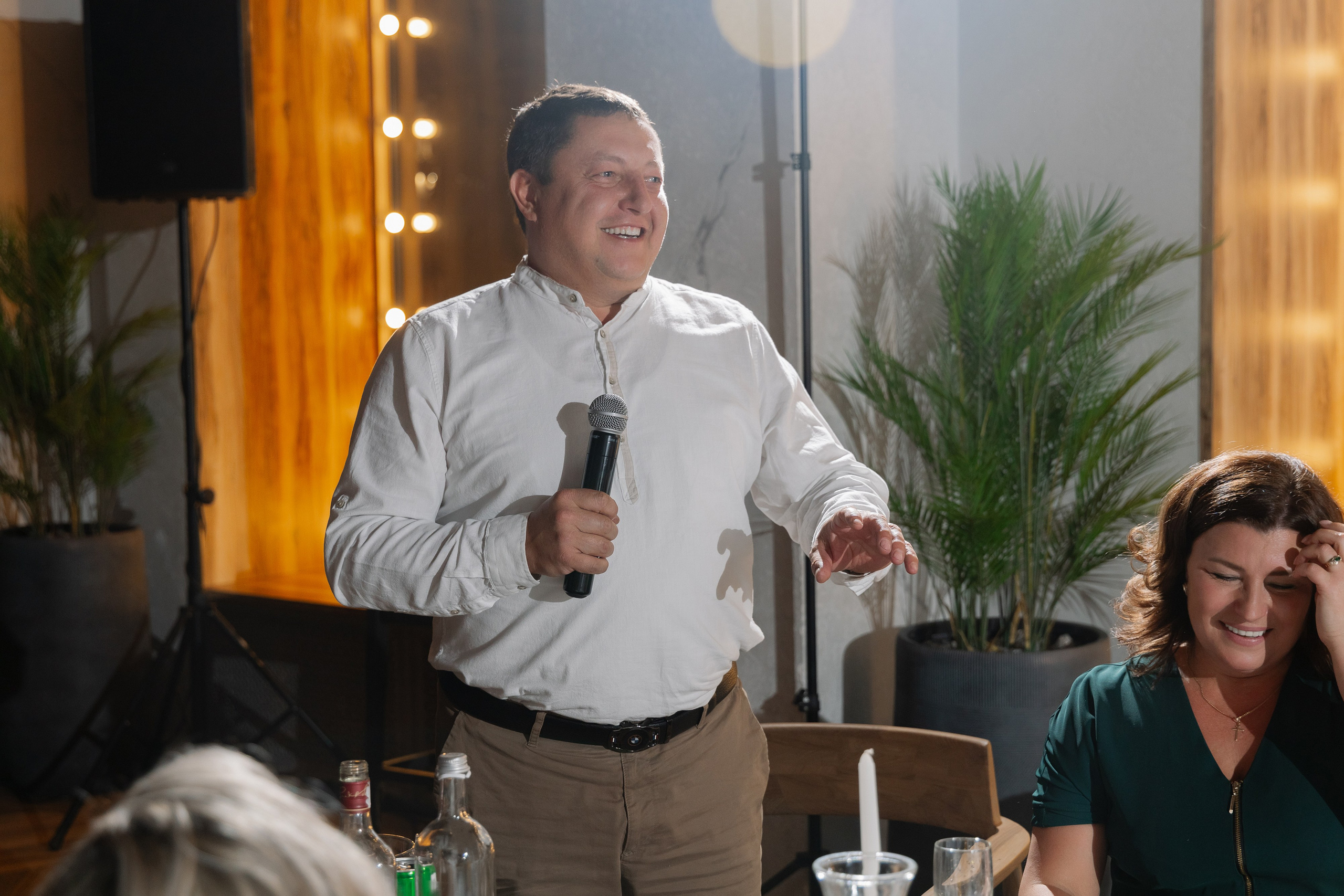 Фотосъемка юбилея в ресторане «Березка» в Минске. Свадебный фотограф в Минске/Беларуси Сергей Спиридонов