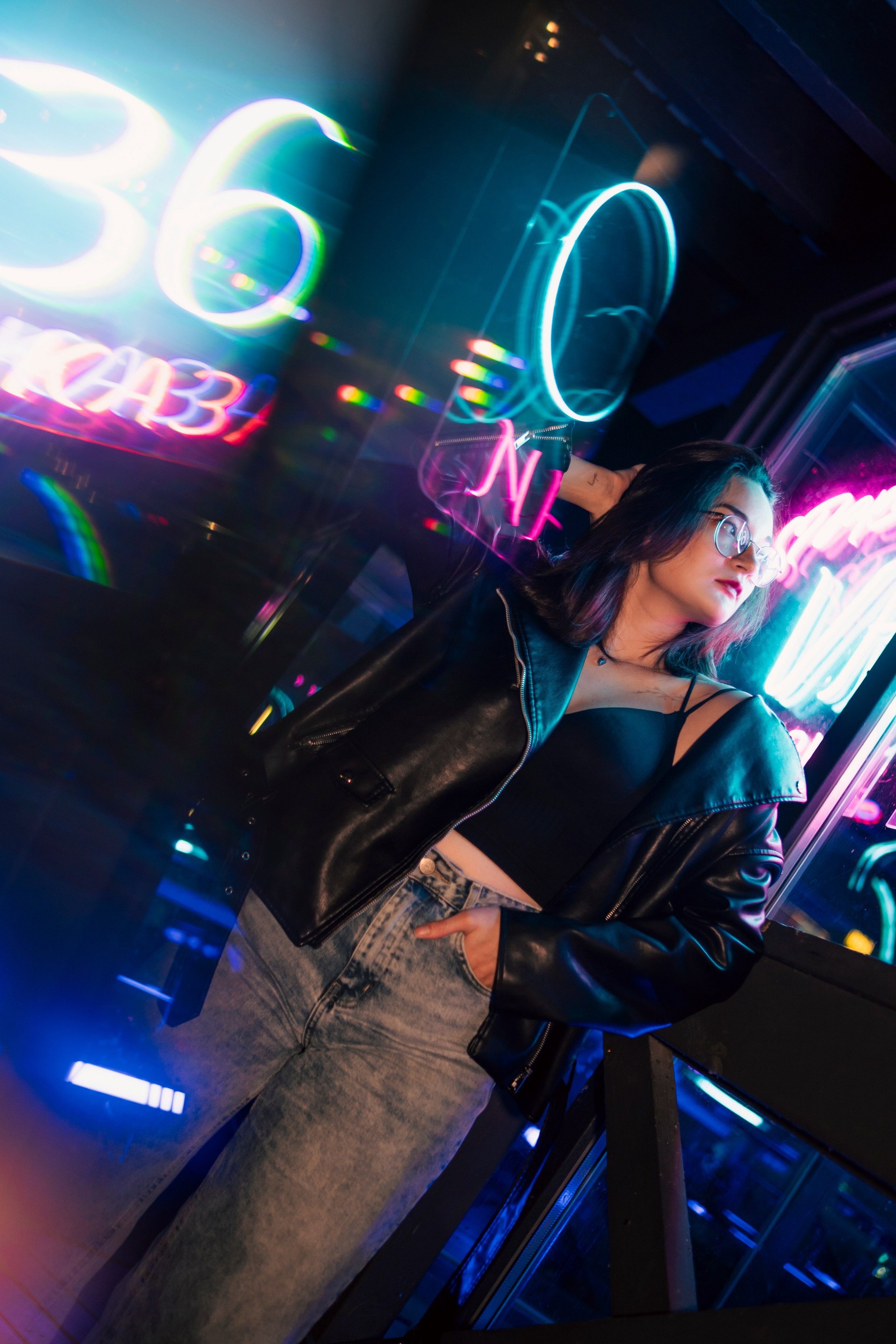 Юля | Палитра неоновых огней. Felixtones