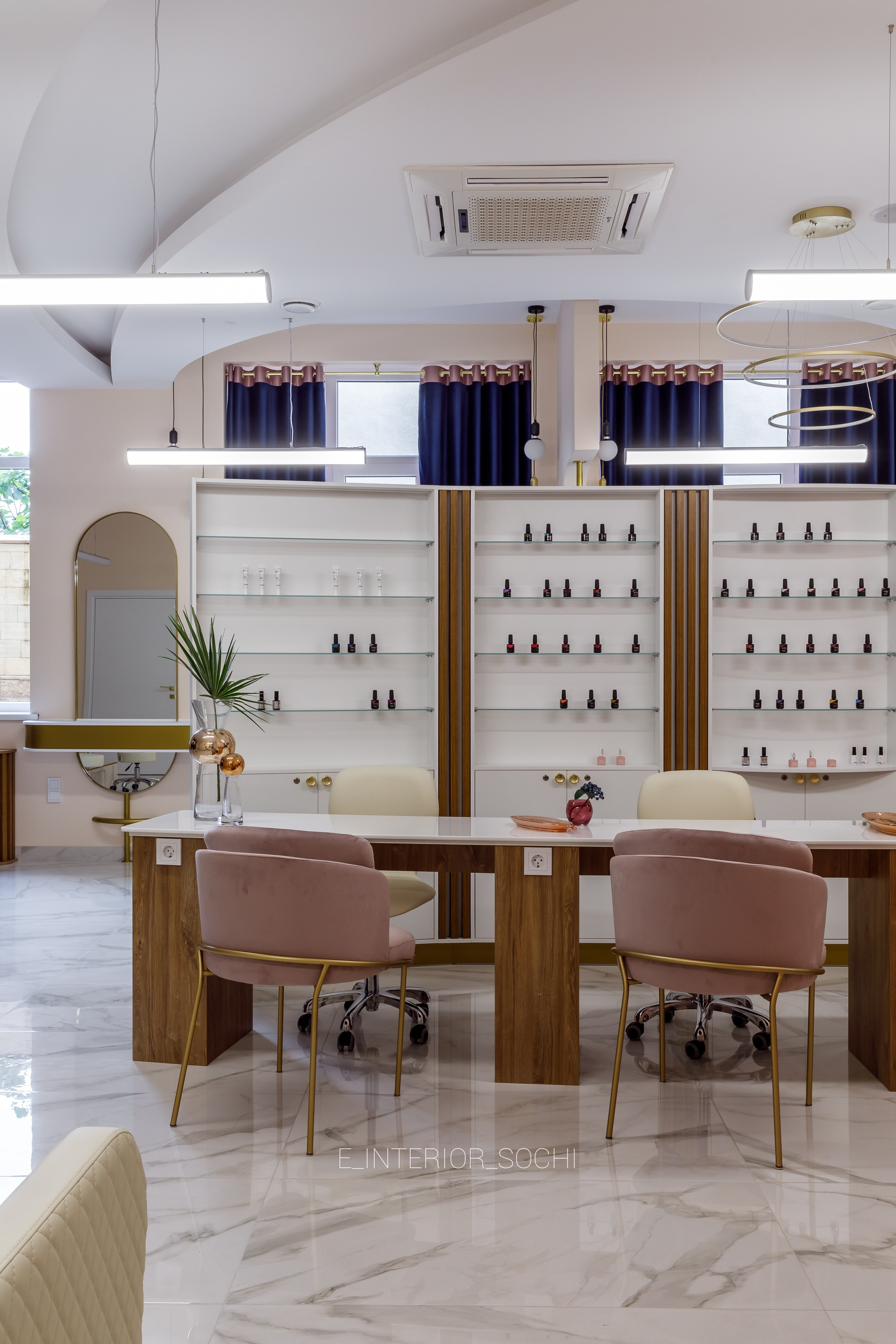 BEAUTY_MIGAL. Дизайн интерьера Евгения Тисленко